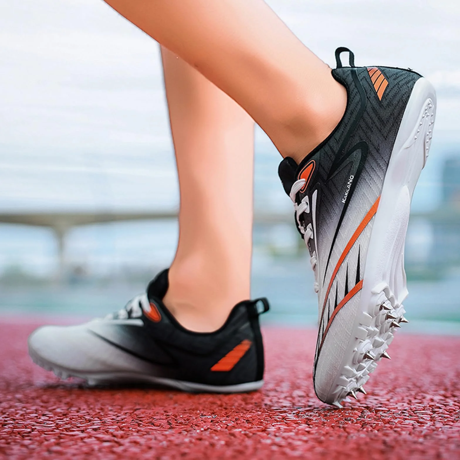 Chaussures D'athlétisme à Pointes Baskets Légères Hommes Femmes