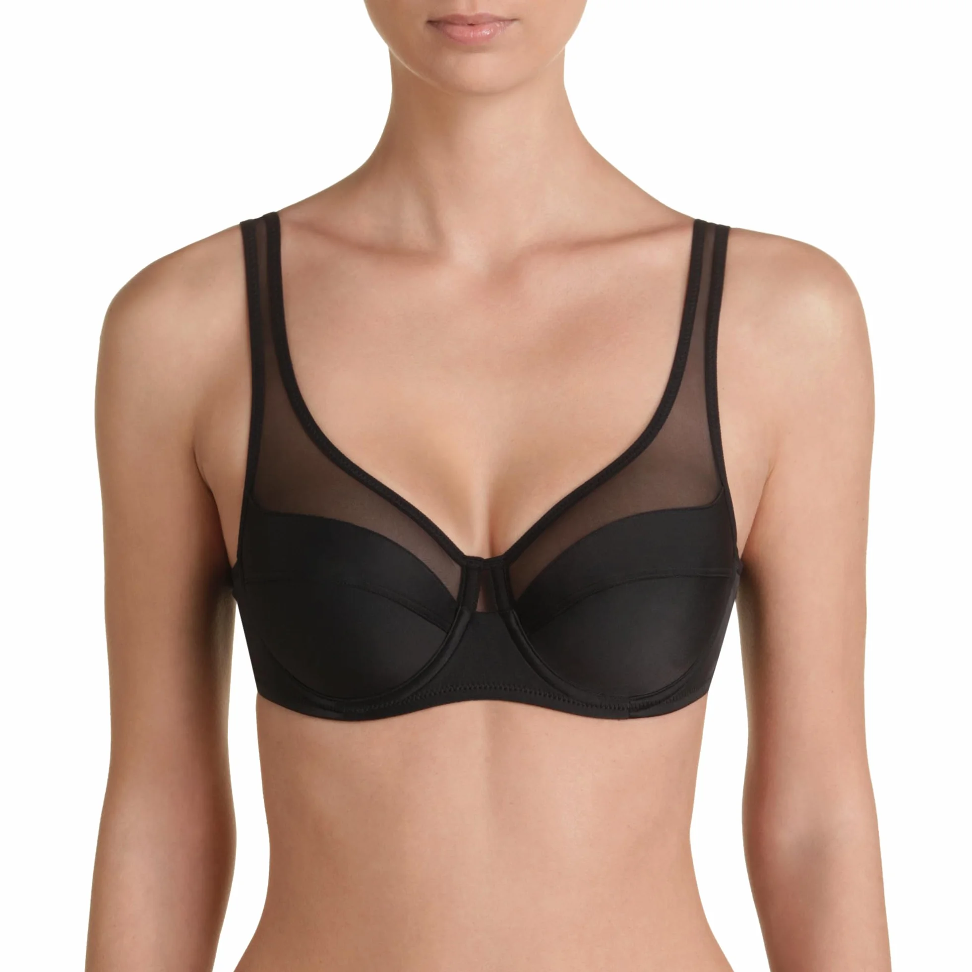 Soutien-Gorge Generous Classic DIM Femme Maintien Parfait Poitrines Généreuses Microfibre Épaisse Stretch Dos U Bretelles Larges