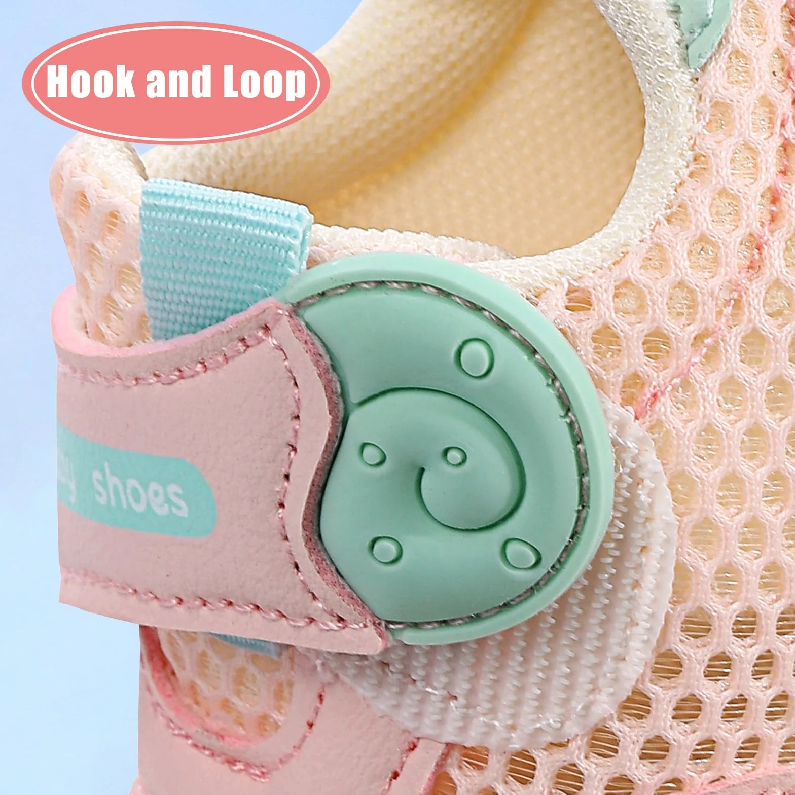MK MATT KEELY Chaussure Bébé Fille Garçon Baskets Marche Léger Antidérapant Mesh Respirant