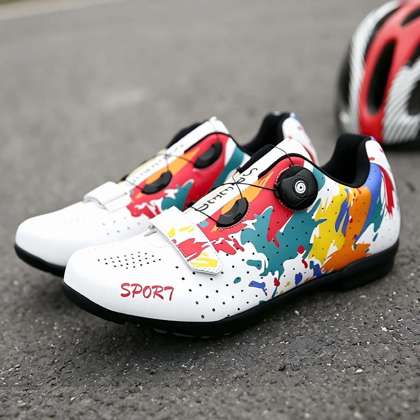 Chaussures Cyclisme Hommes Femmes Vélos Route Montagne Compatibles Look SPD SPD-SL Delta 36-47