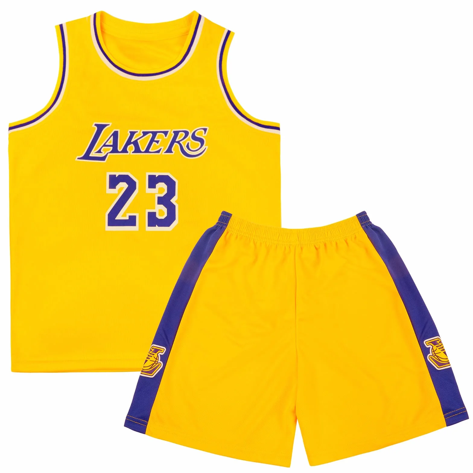 Maillot Basket Enfant Respirant Séchage Rapide Ensemble Short Garçons