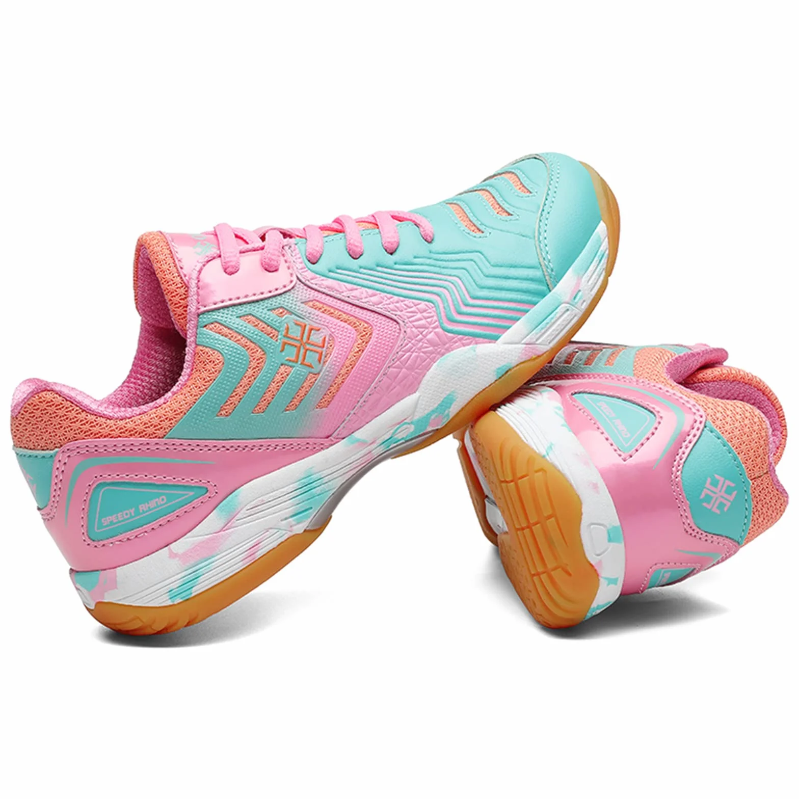 Chaussures De Badminton pour Femmes Antidérapantes Légères Sport D'intérieur