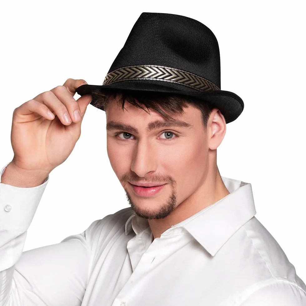 Boland Chapeau Funky Unisexe Adulte Couleur Unie Disco Carnaval