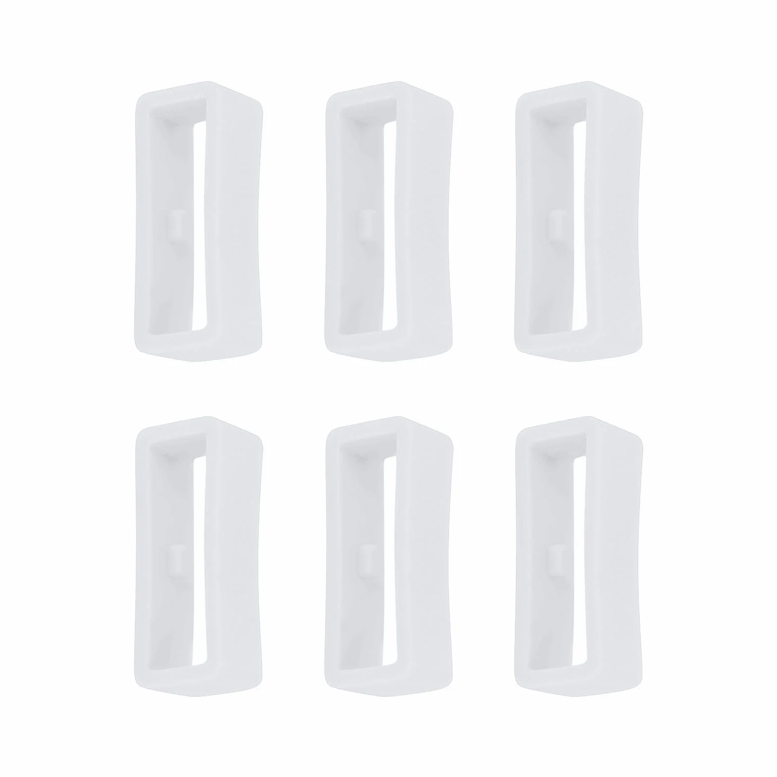 Boucles de Bracelet de Montre en Silicone 24mm Compatible Suunto 7/9/Core/Baro Lot de 6