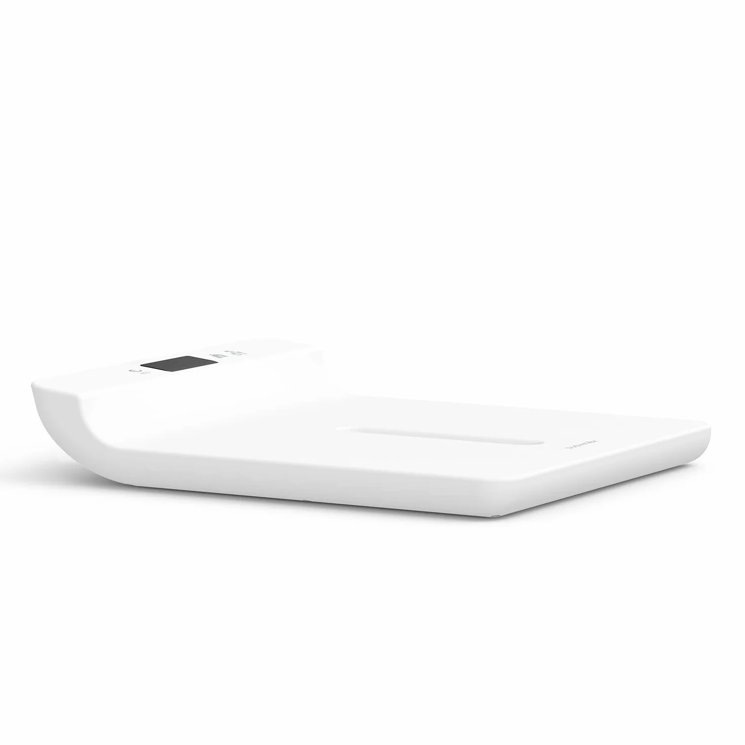 SUAVINEX Balance numérique bébé adulte Bluetooth 1-100 kg plateau amovible blanc
