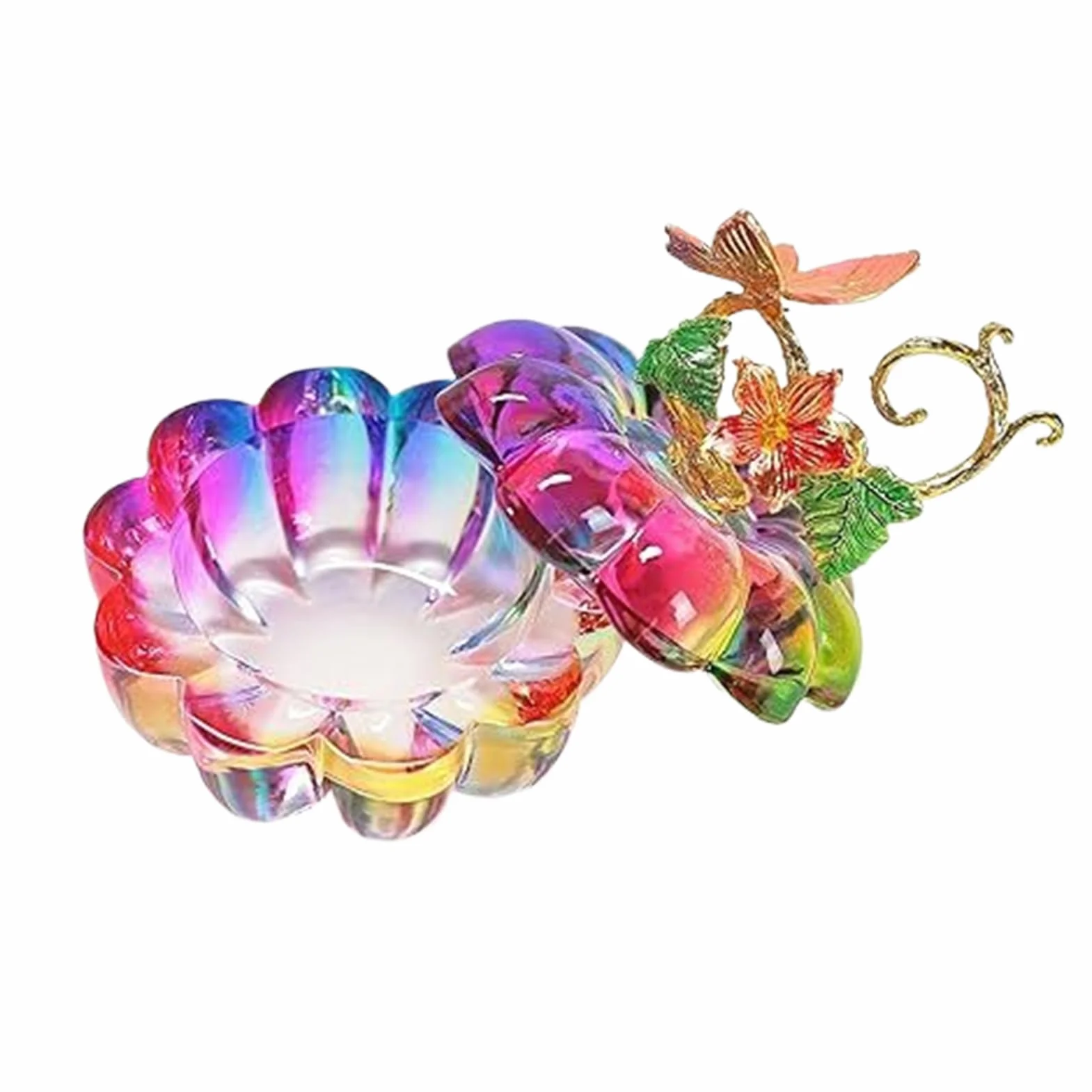 Générique Boîte à bijoux papillon – Vitrine organisateur de rangement élégant pour boucles d'oreilles, cadeau décoration