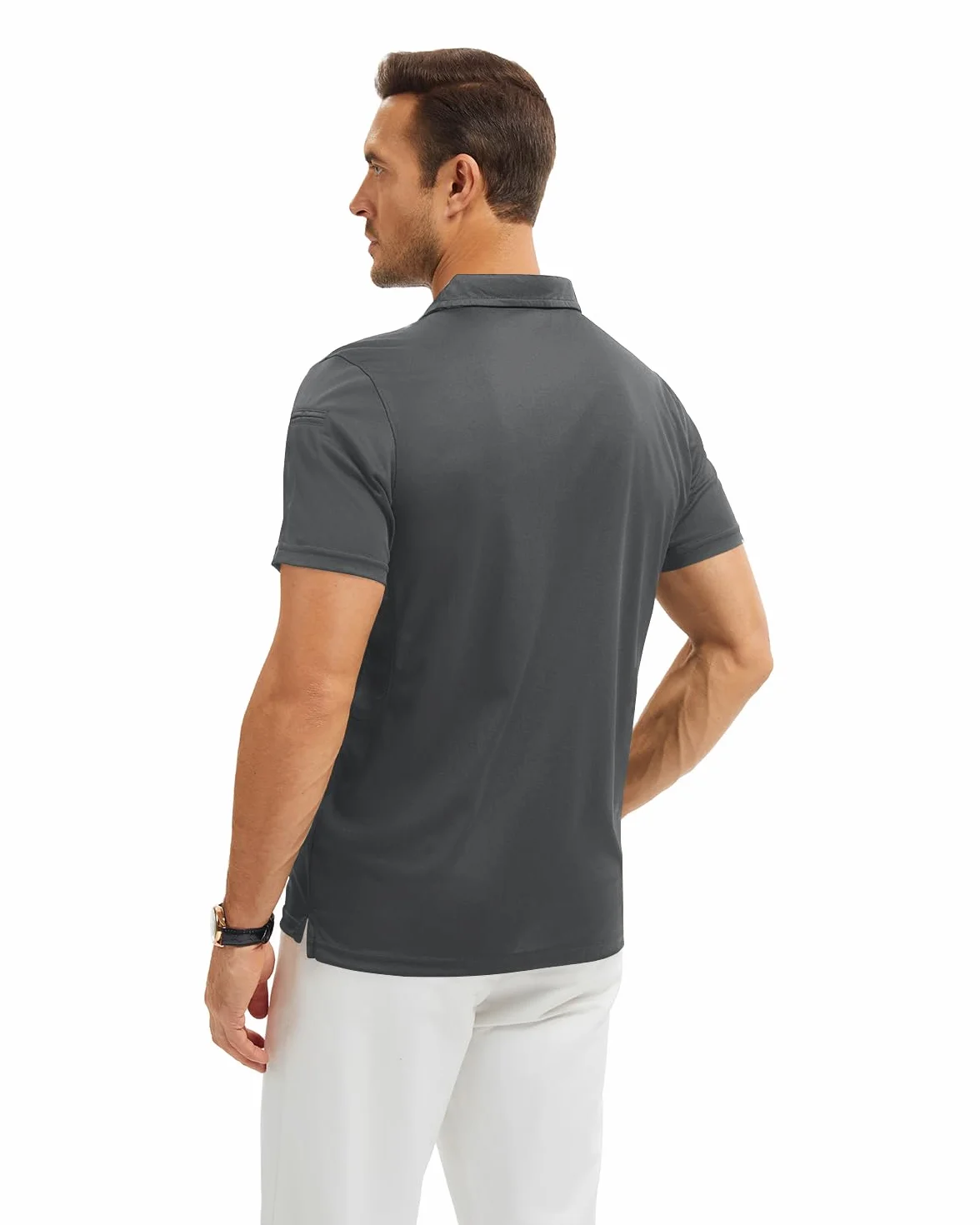 Polo Homme Séchage Rapide Moisture Wicking Regular Fit Polo Golf Sport