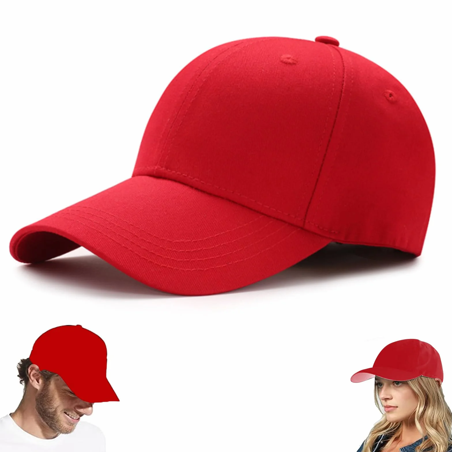 Casquette de Baseball Homme Femme Réglable Snapback