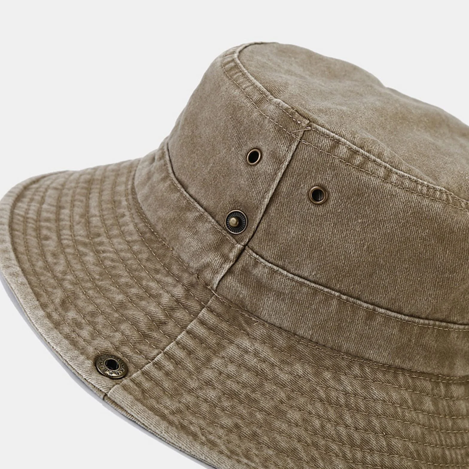 Chapeau Anti UV Homme Femme à Large Bord Randonnée Pêcheur Bob avec Sangle de Menton Réglable Pêche Camping Safari