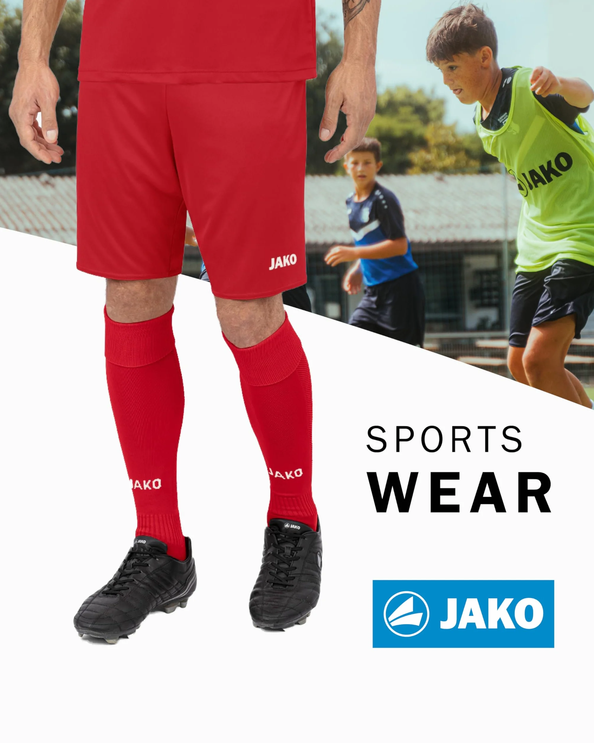 JAKO Pantalon De Sport Manchester 2.0 Mixte Enfant