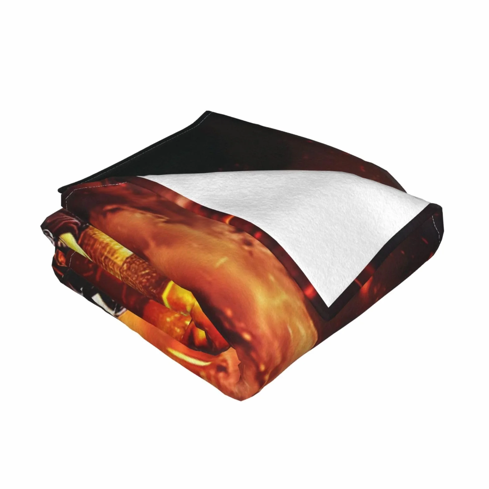 Couverture en flanelle pompier 150 x 200 cm pour canapé lit voiture