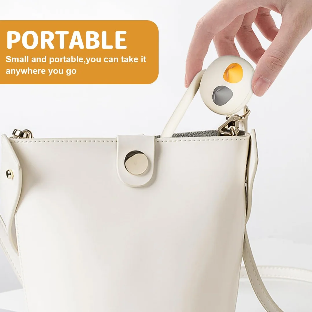 Crochet de Sac à Main Anti-Dérapant Pliable pour Table 2 Pièces