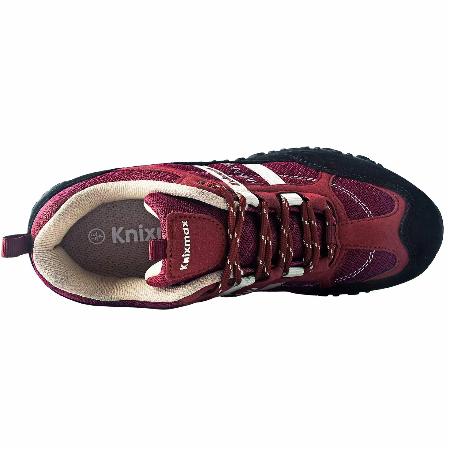 Knixmax Chaussures de Randonnée Respirant Antidérapant Bottes de Trekking pour Femmes Hommes EU36-46