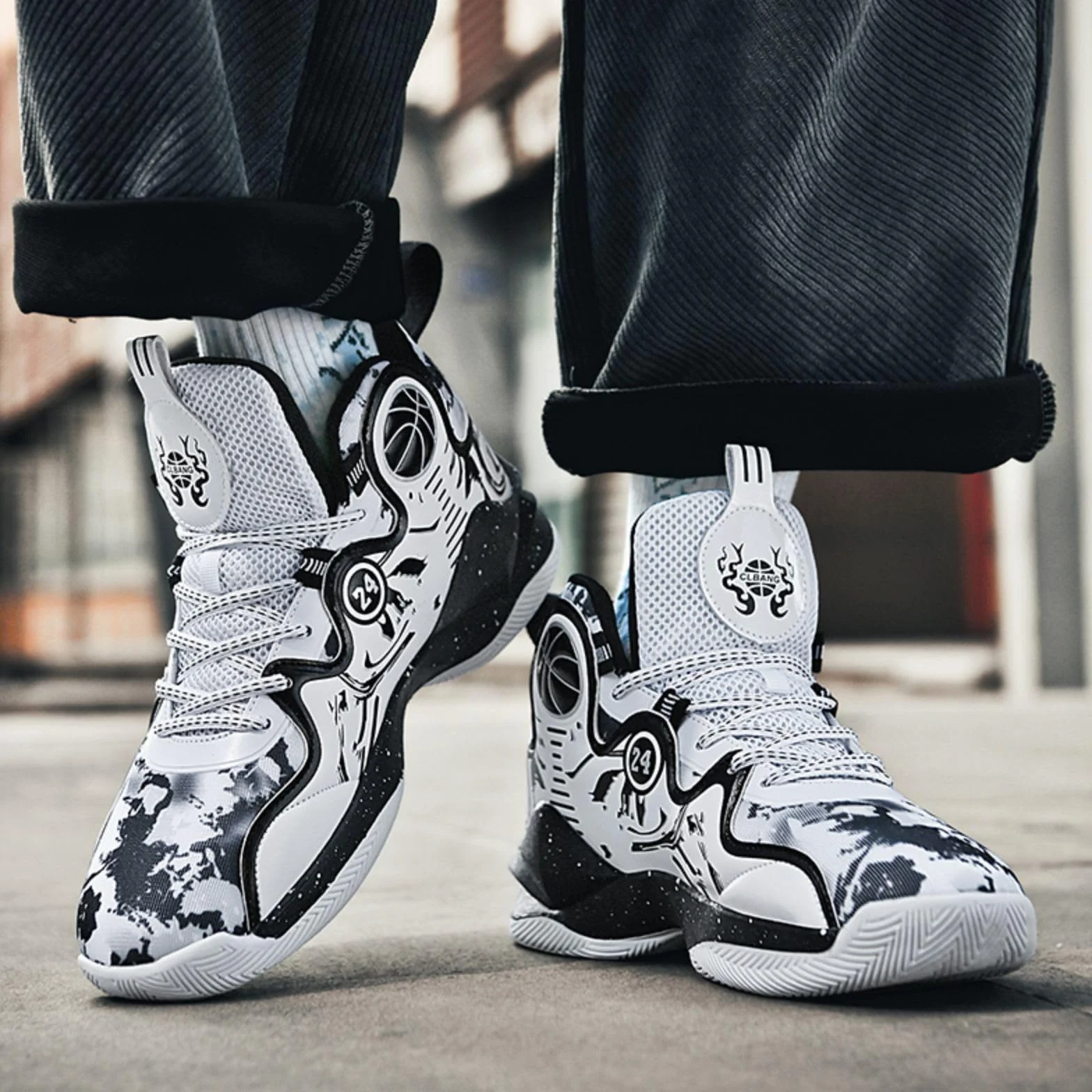 Chaussures de Basket antidérapantes Confortables Légères