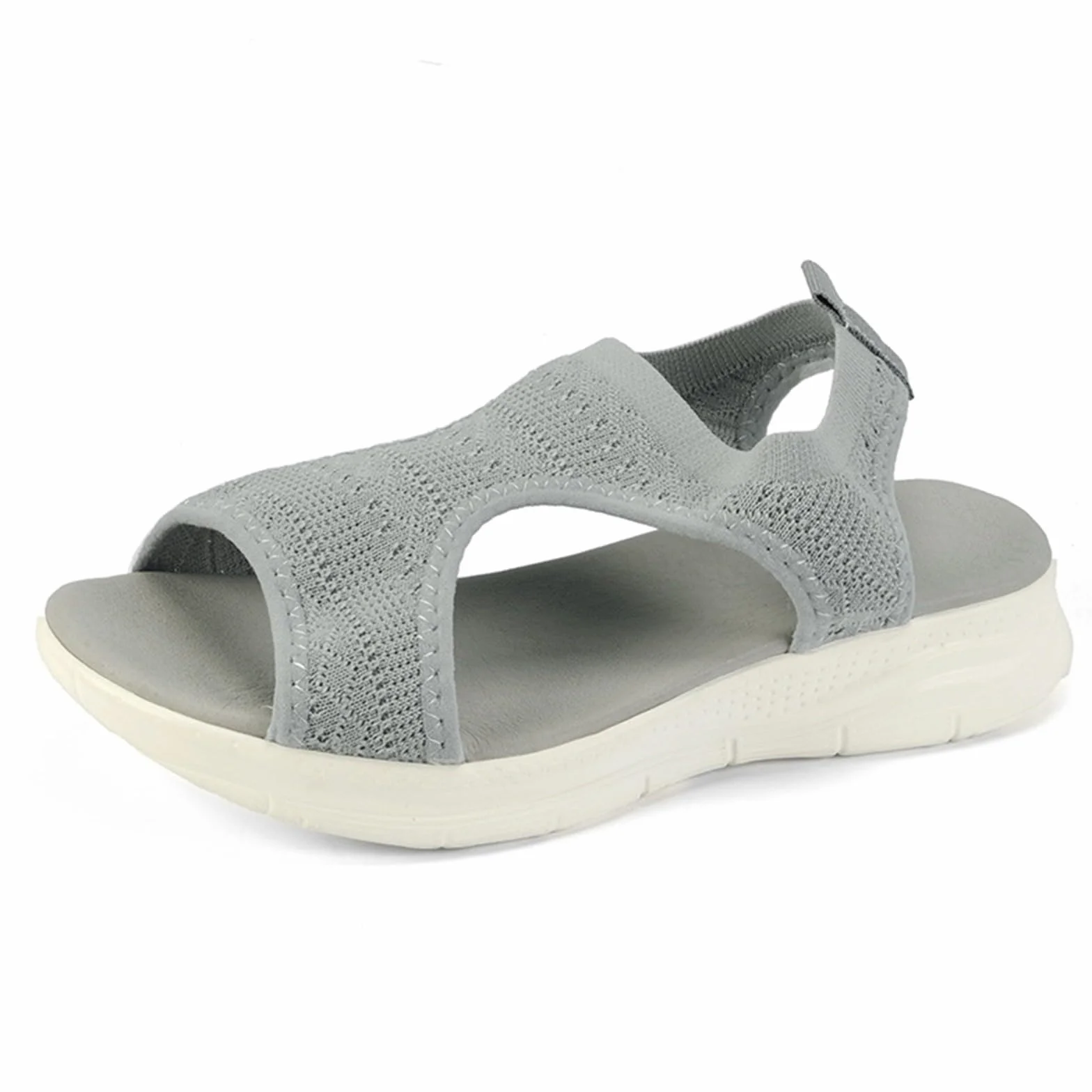 Sandales Orthopédiques Femme Respirantes en Tricot Semelle Souple Été