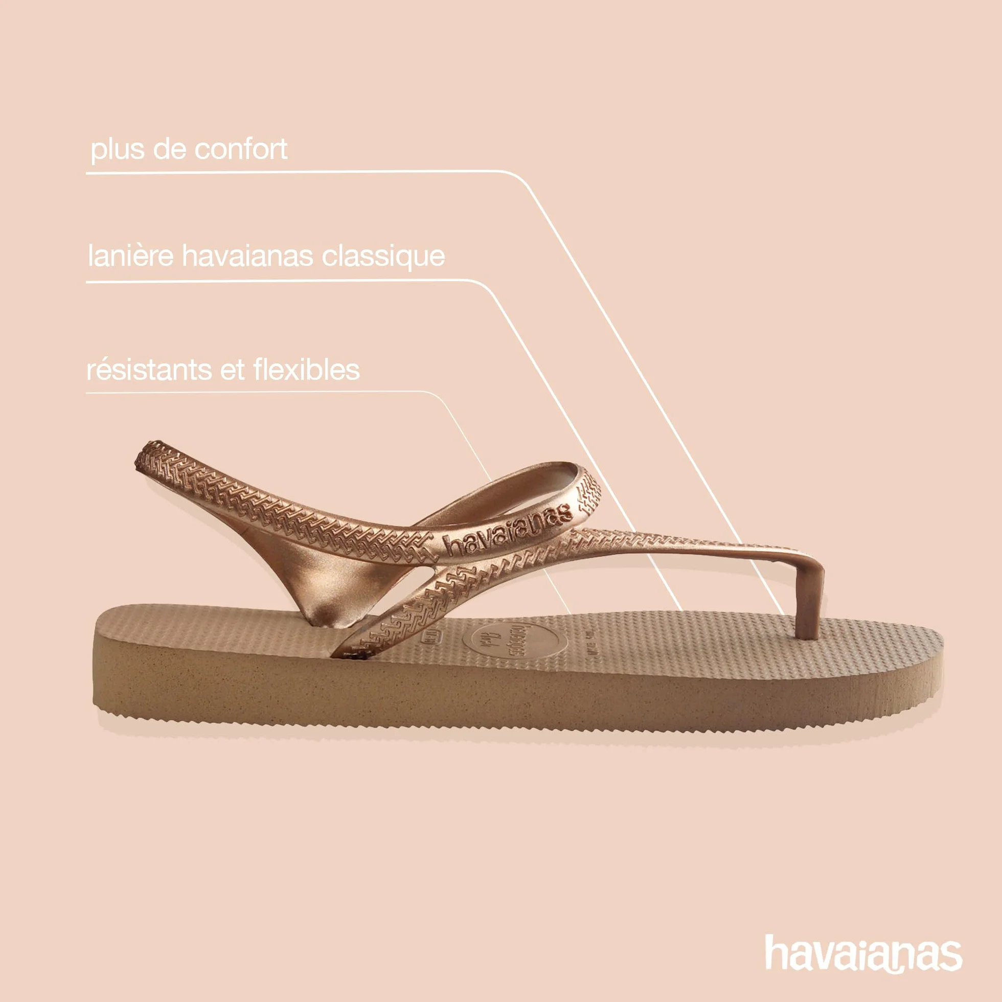 Havaianas Flash Urban Sandales Confortables Femme