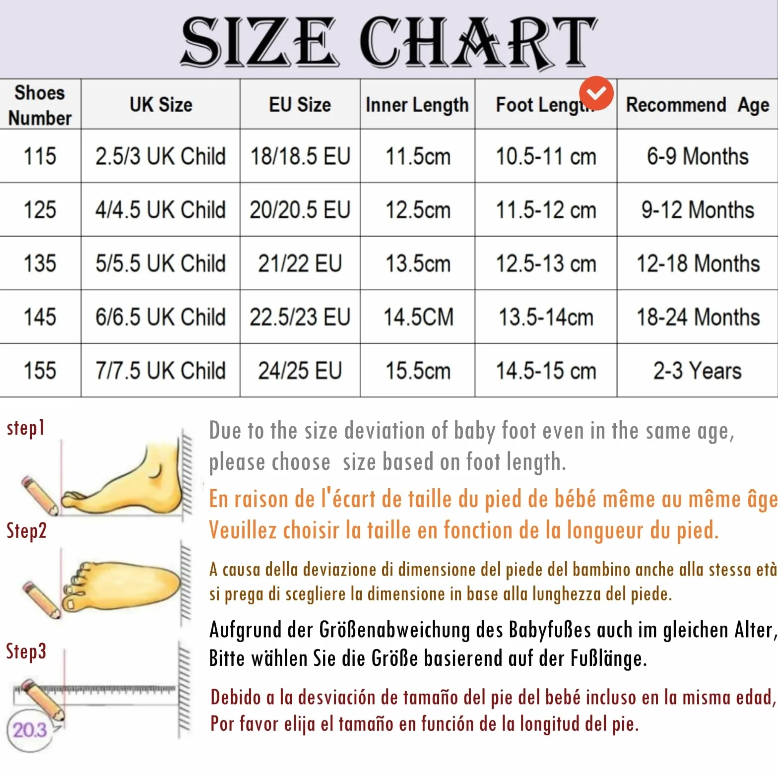 Chaussures Premier Pas Bébé Garçon Fille Antidérapant Semelle Souple 0-3 Ans