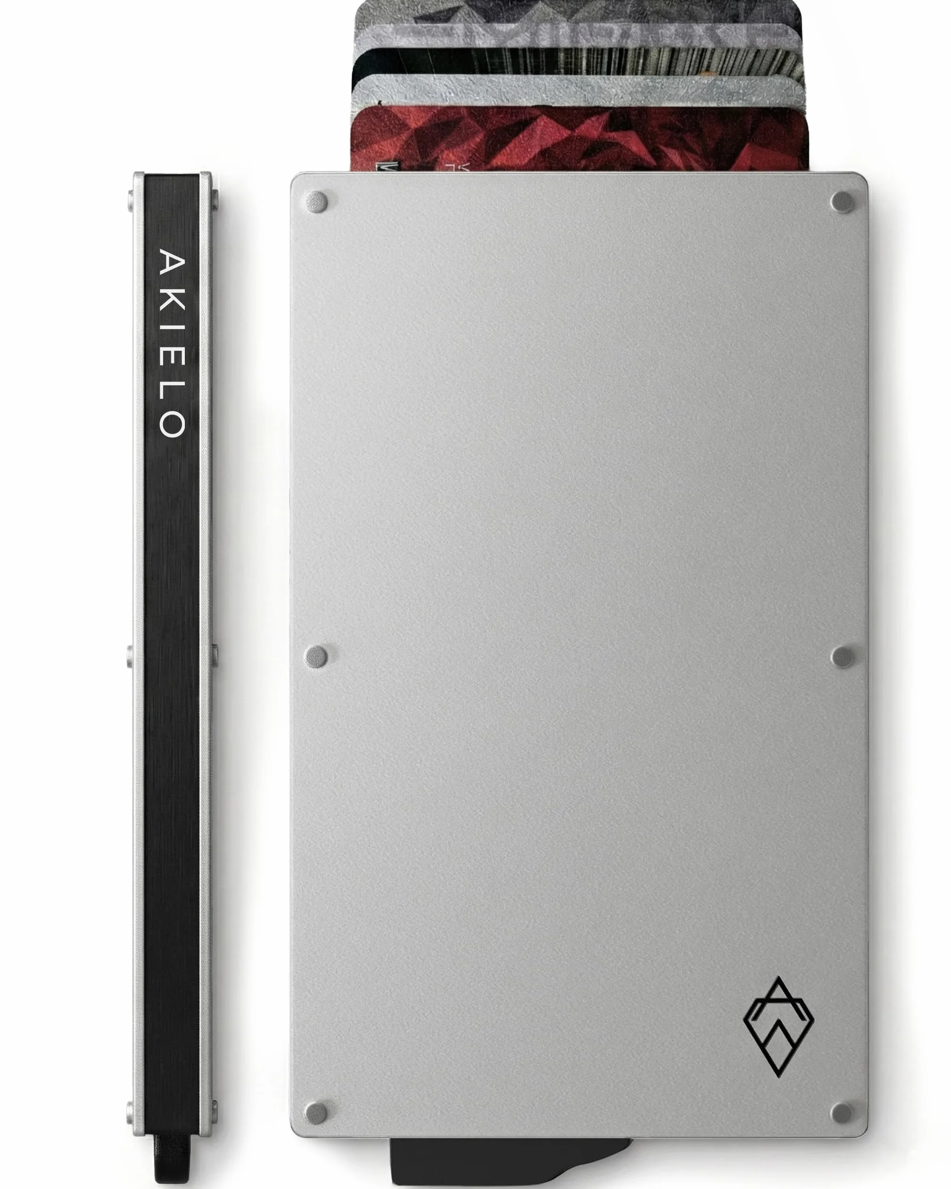 Portefeuille Homme AKIELO RFID Blocage avec Coffret Cadeau Protection Carte Bancaire sans Contact