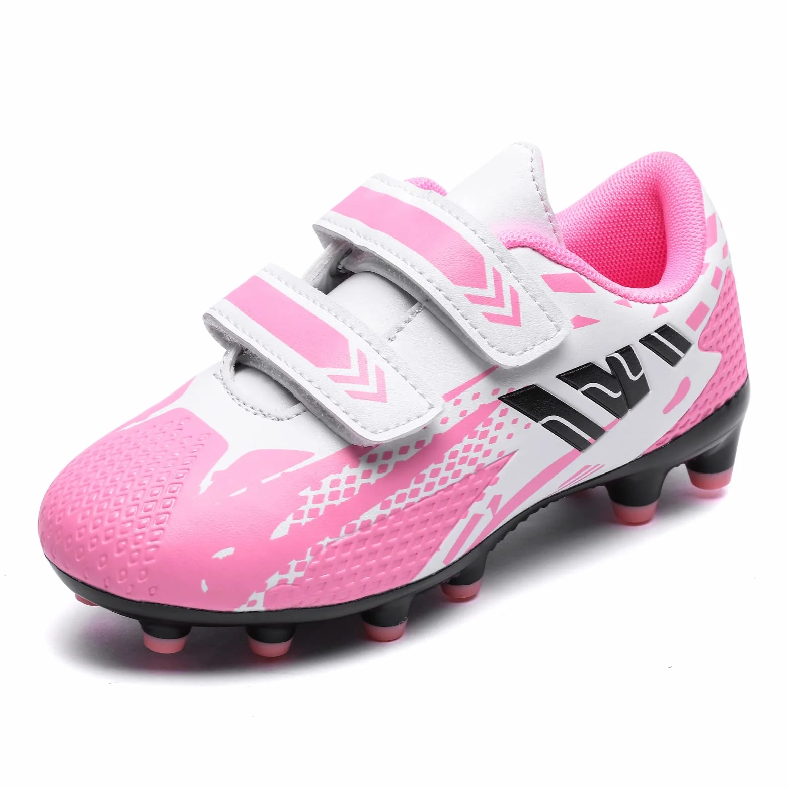 Chaussures de Football Professionnel Respirantes Antidérapant Crampon Enfant 28-37EU