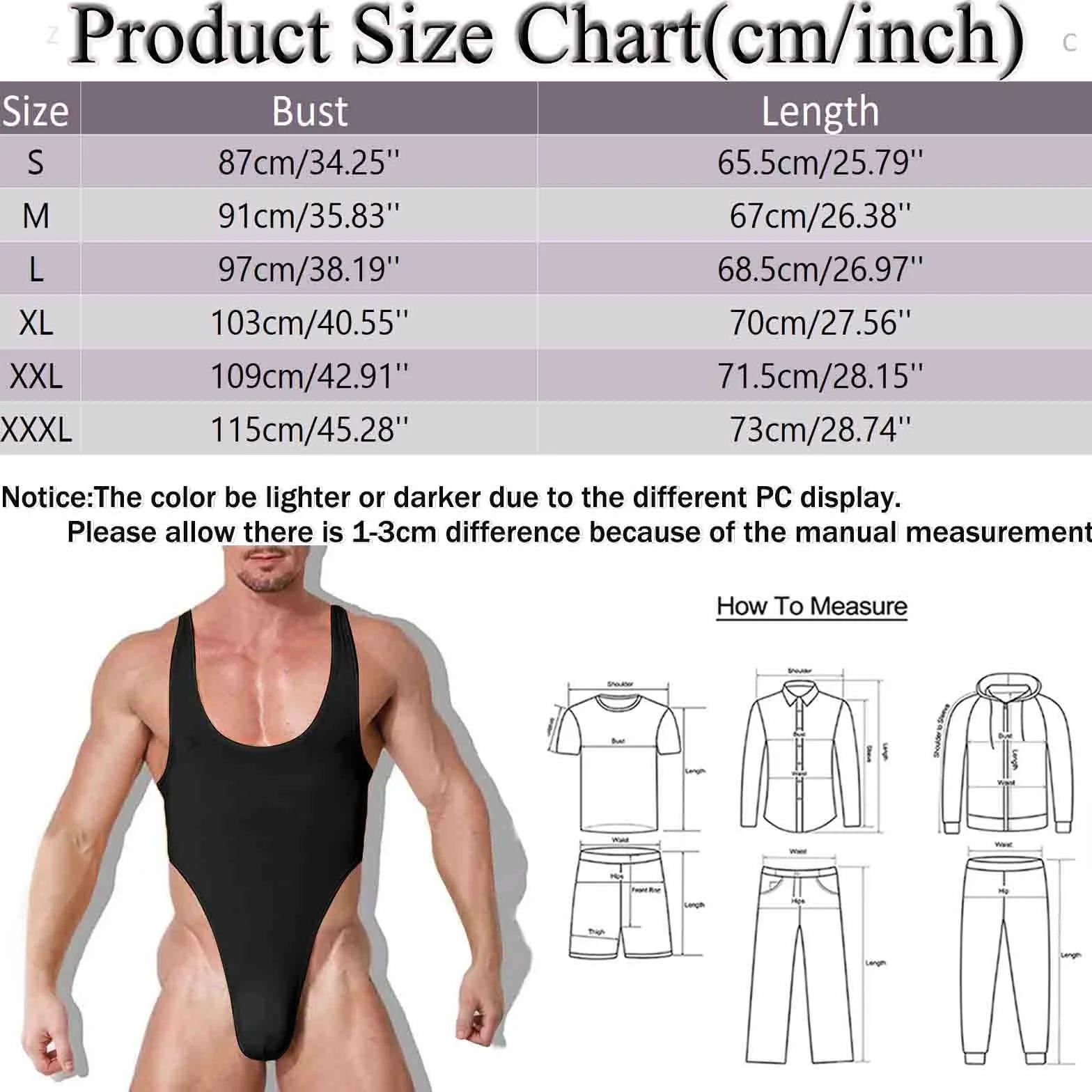Homme Body String Sexy Erotique Lingerie de Nuit Débardeur Muscle Bodysuit High Cut Justaucorps Adulte