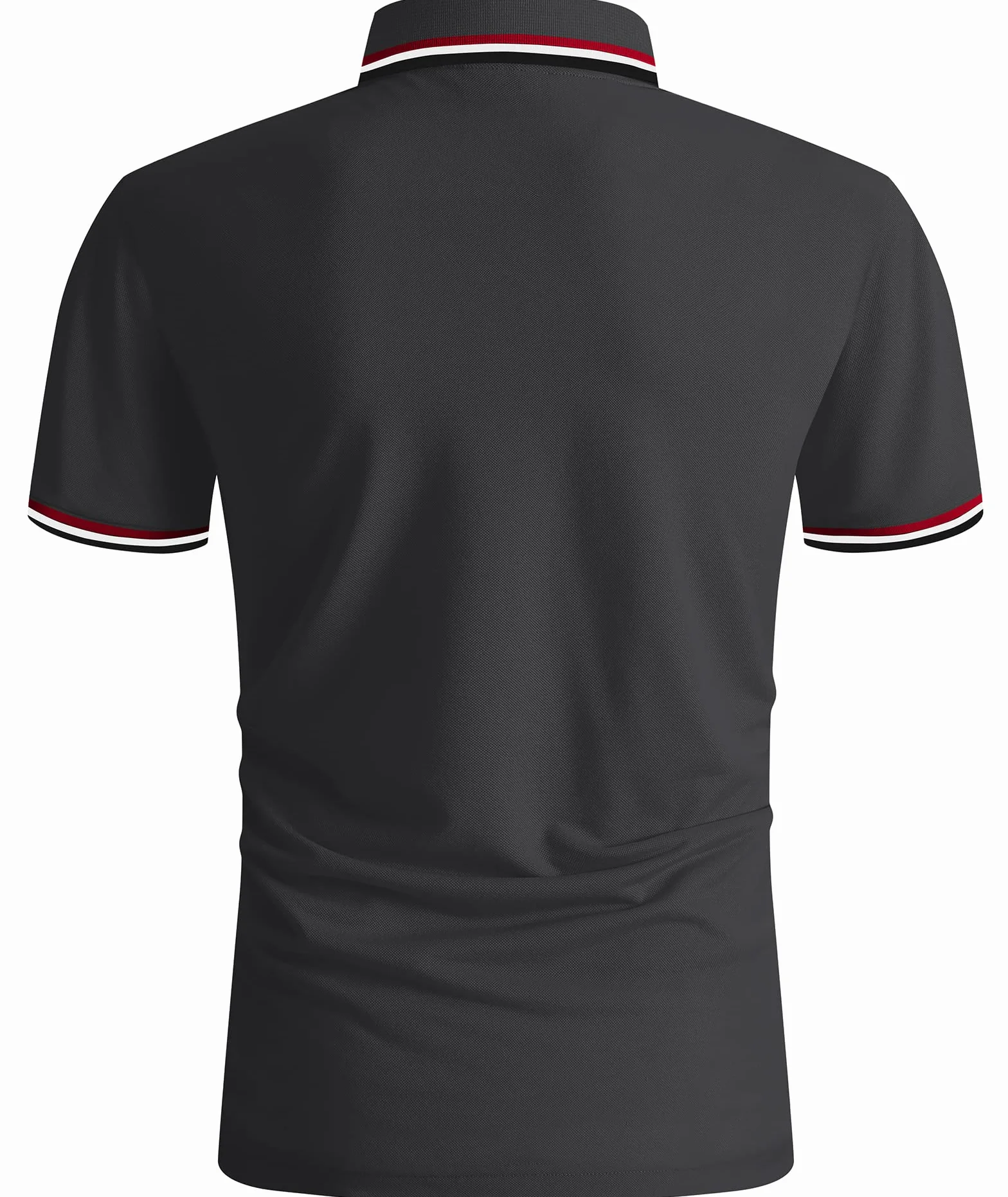 SwissWell Polo Homme Manches Courtes Léger Respirant Séchage Rapide