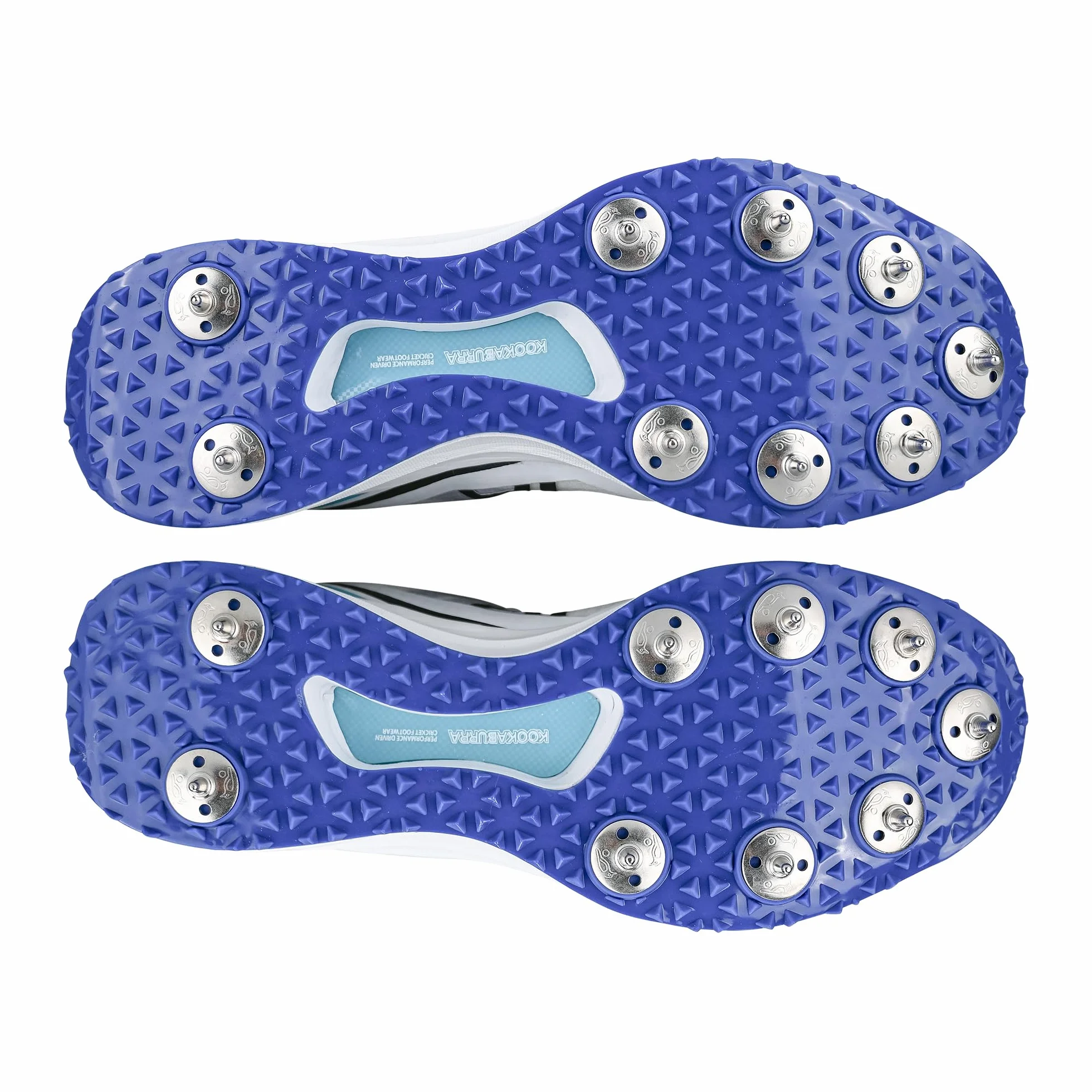 Kookaburra KC 2.0 Chaussures de Cricket à Crampons Bleu/Ciel 42