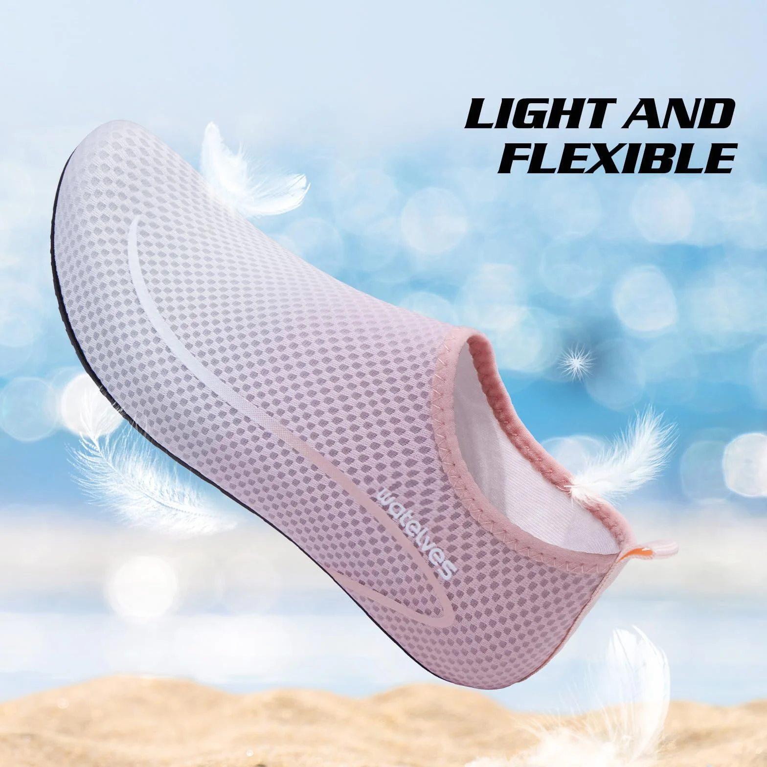 Chaussures Aquatiques Homme Femme Antidérapant Séchage Rapide Surf Snorkeling Pieds Nus