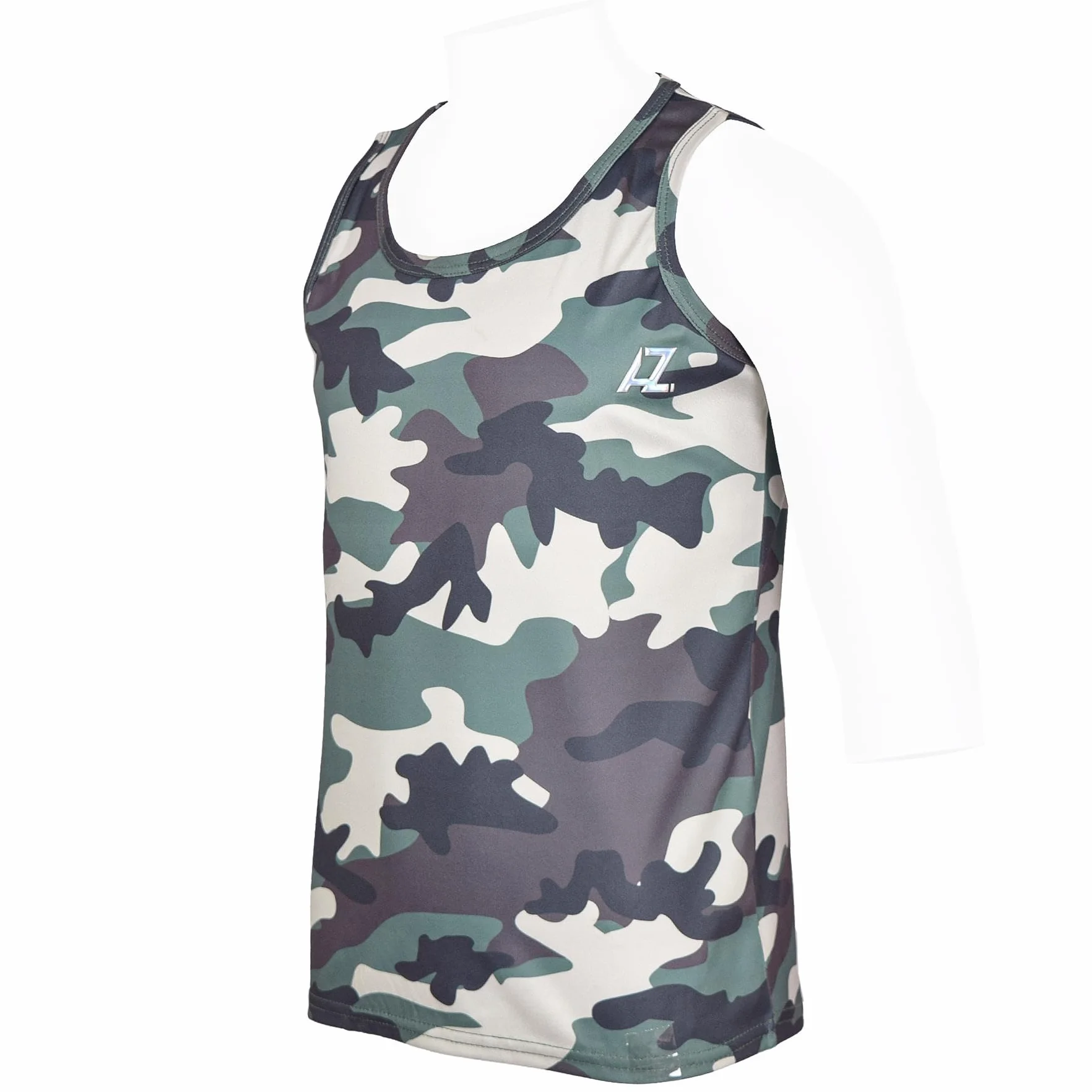 Garçons Gilet Sans Manches Camouflage Athlétique Respirant Été Débardeur Âge 3-14 Ans
