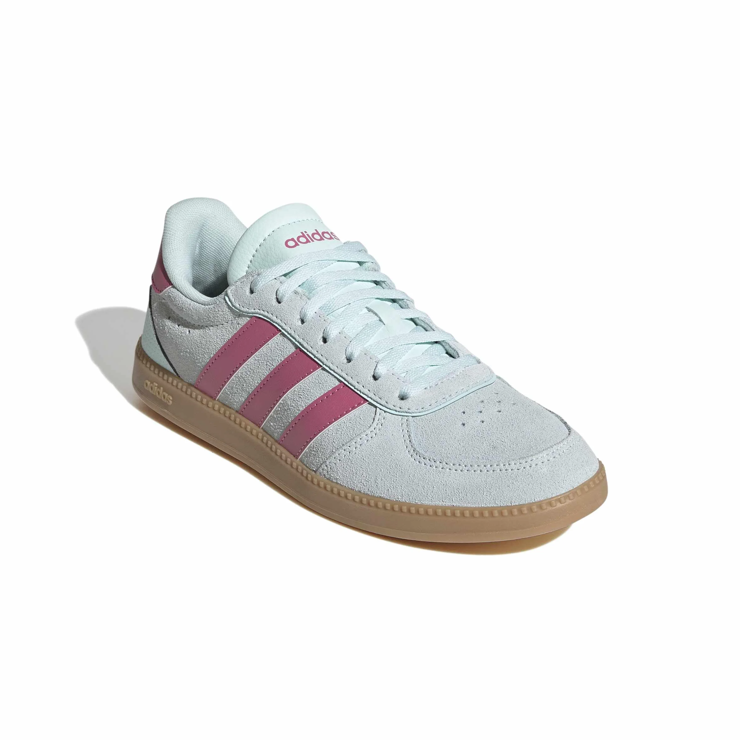 Adidas Femme Breaknet Sleek Shoes, Halo Mint/Pink Fusion/Gum 3, 39 1/3 EU