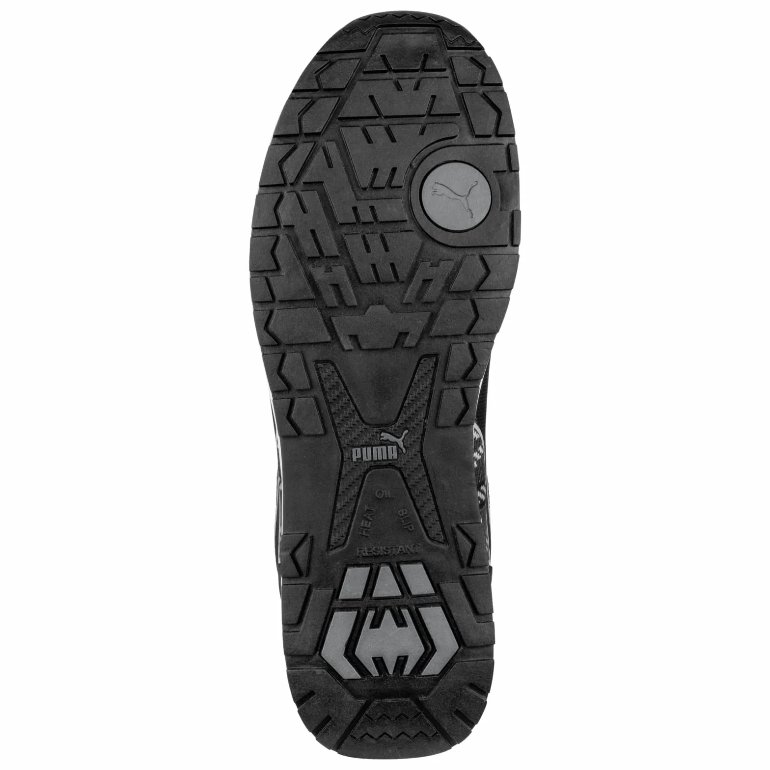 Puma Elevate Knit Black Low Chaussure d'athlétisme Mixte Noir Gris 43 EU