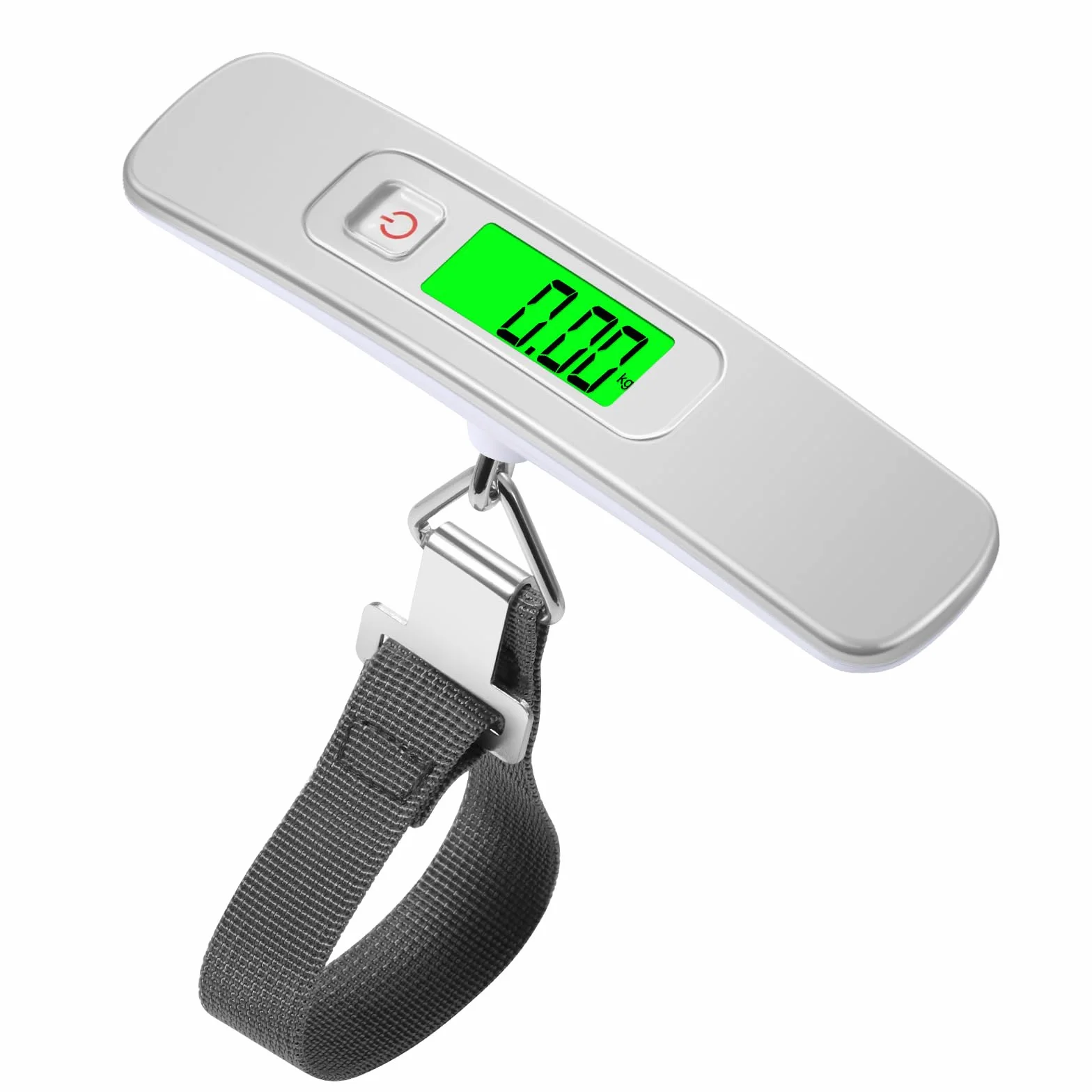 Blendura Pèse Bagage Électronique, Balance Portable 50 kg/110 lb, Fonction Tare, Blanc
