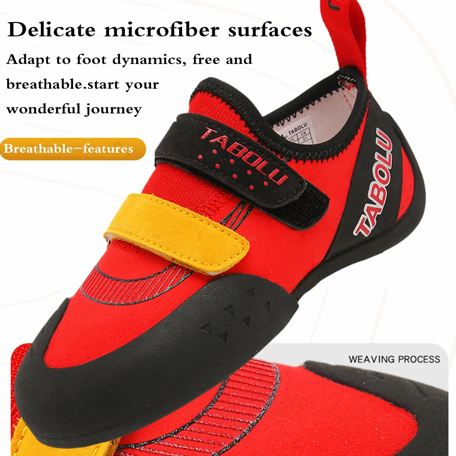 Chaussures d'escalade Mixte Respirantes Antidérapantes Amorti Adolescents Enfants