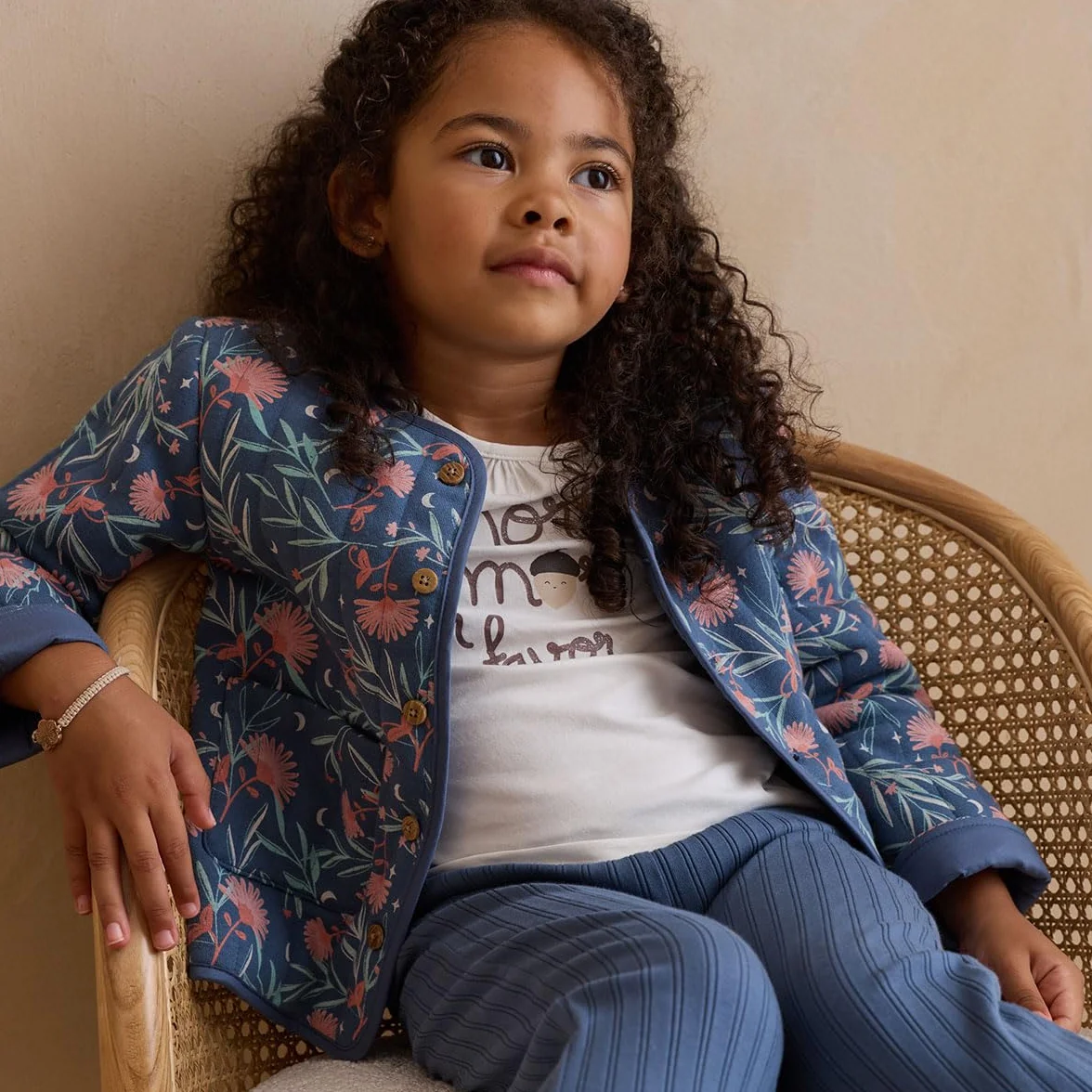 Petit Béguin Dina Veste Enfant Coton Matelassé