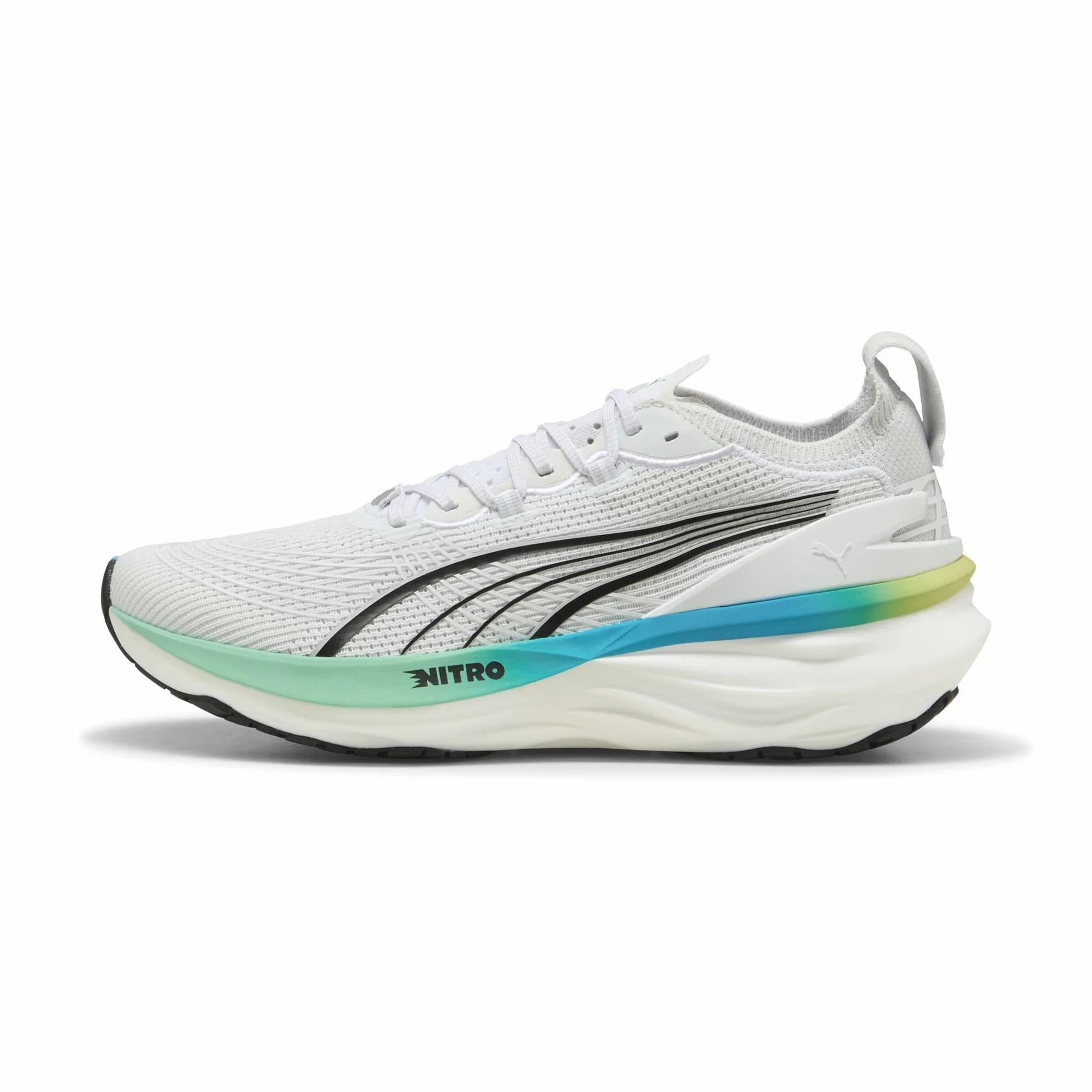 Puma Foreverrun Nitro 2 Chaussures de Running Hommes White-Speed Blue