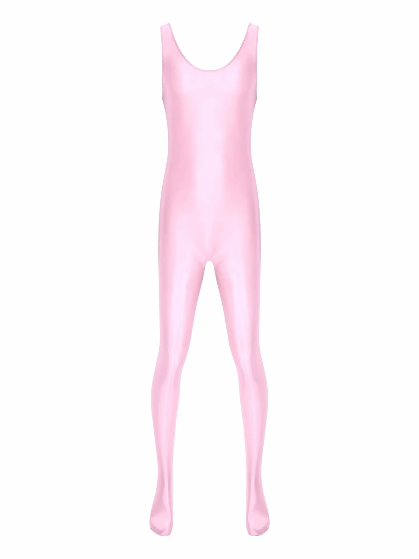 Alvivi Homme Justaucorps de Danse Sport Gymnastique Body sans Manches Leggings