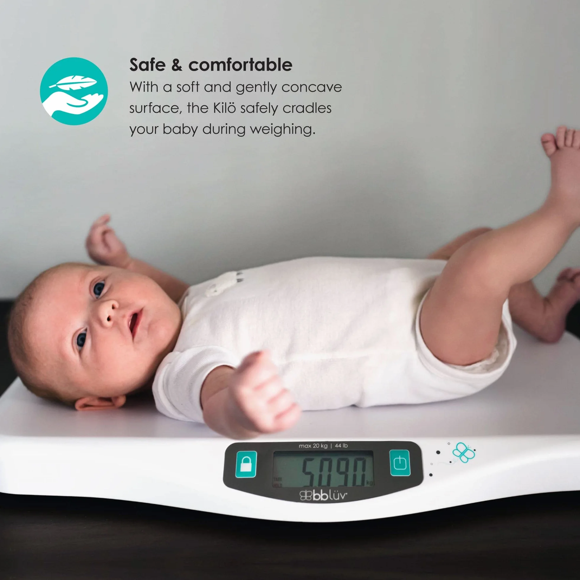 Bblüv Kilö Balance numérique pour bébé 2025 g