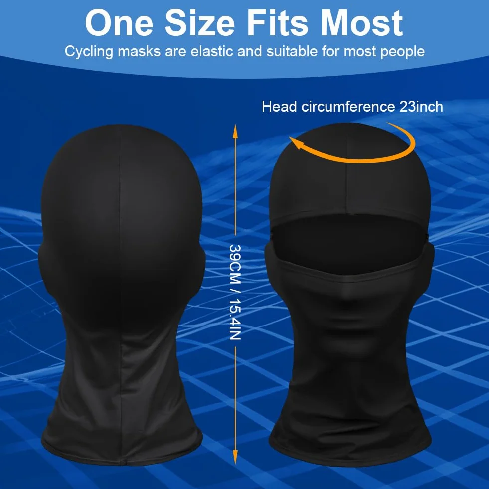 Cagoule Balaclava Été Protection UV Anti-Transpiration Respirant Moto Running Cyclisme Randonnée