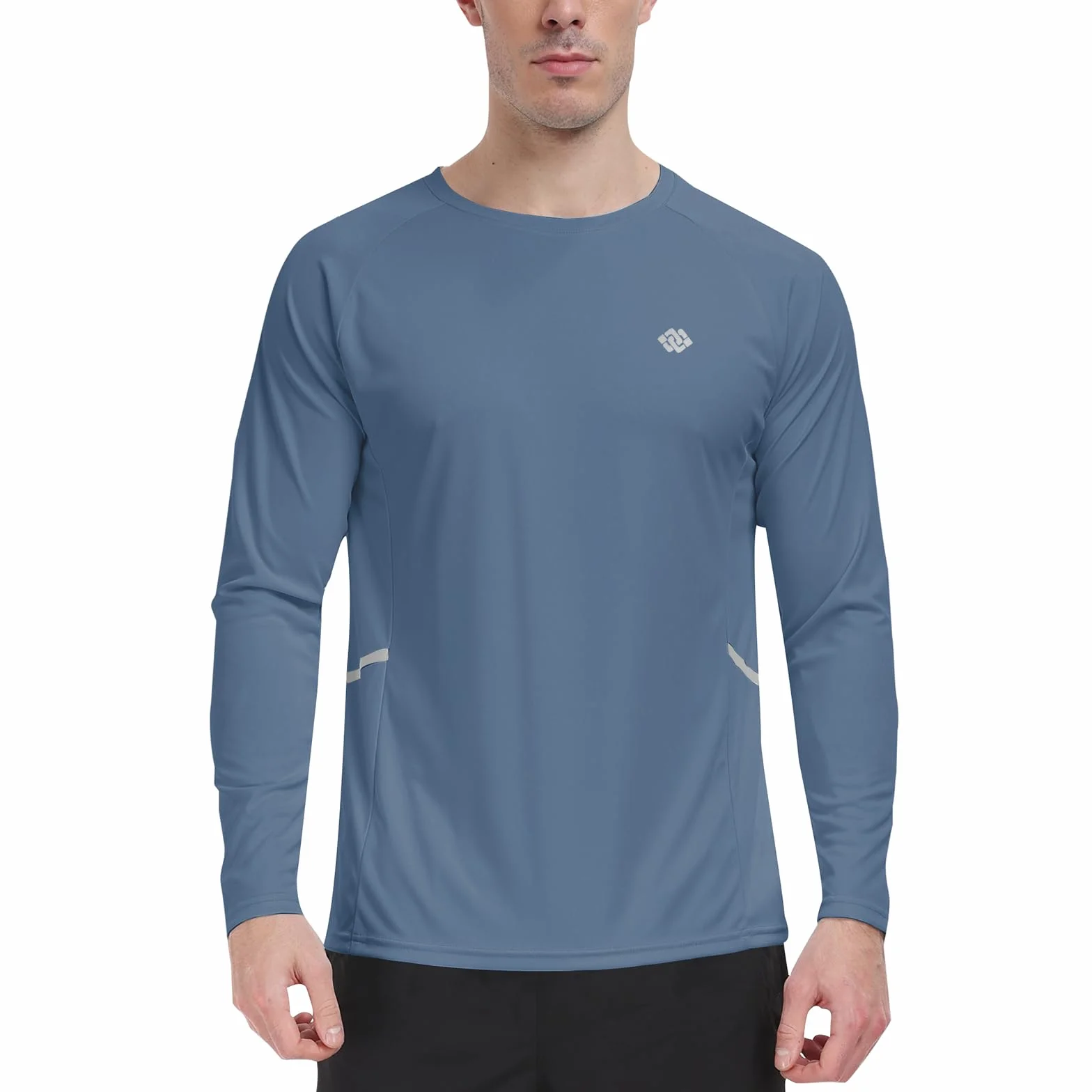 MoFiz Rashguard Anti-UV Homme Manches Longues T Shirt UPF 50+ Surf Natation