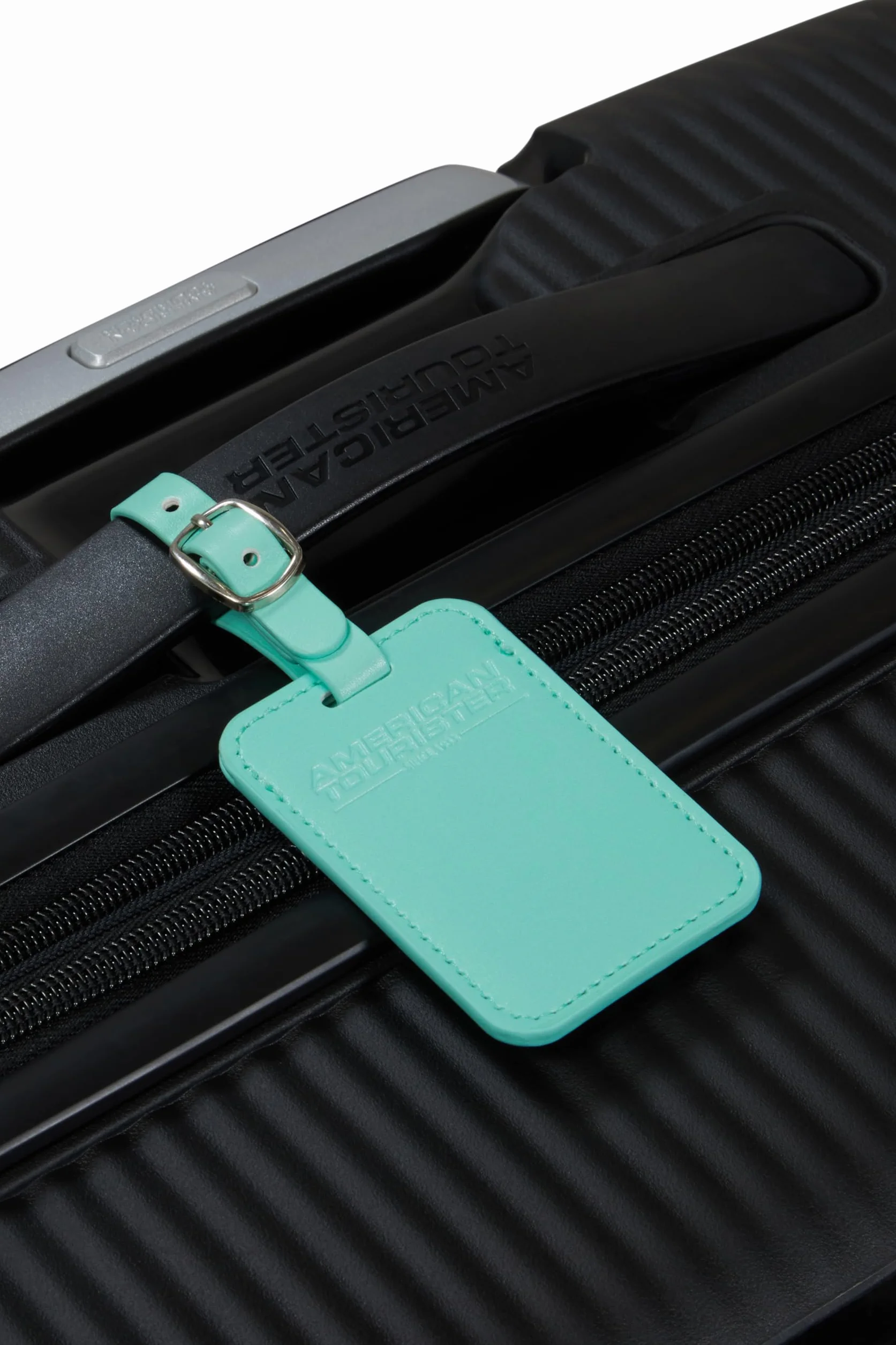 American Tourister Étiquettes à bagages Lot de 2 Menthe gelée Jelly Mint