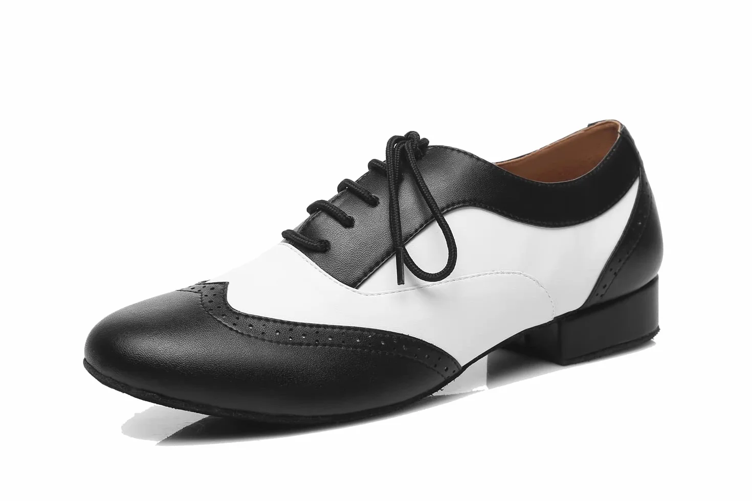 Chaussures de danse moderne homme cuir lacets