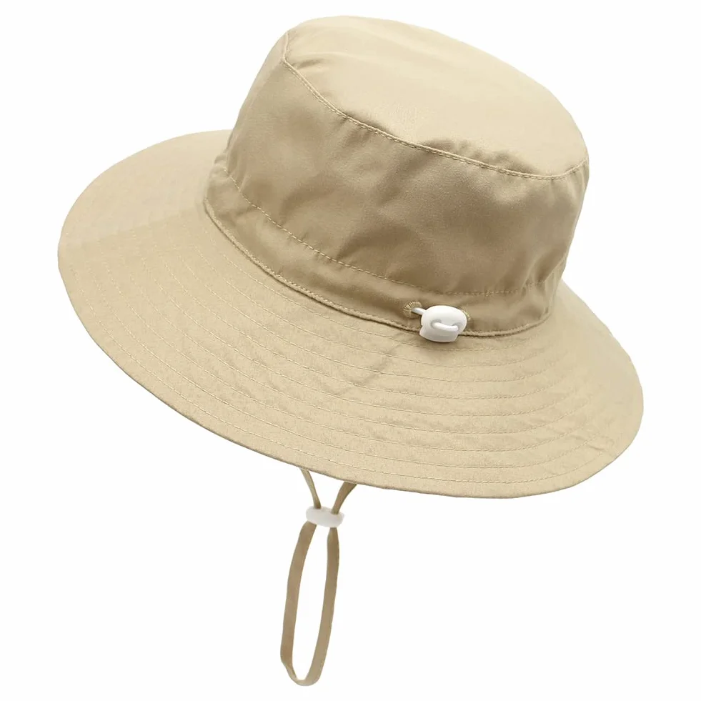 Chapeau de Soleil Bébé Enfant Large Bord Chapeau de Pêcheur Visière Fille Garçon