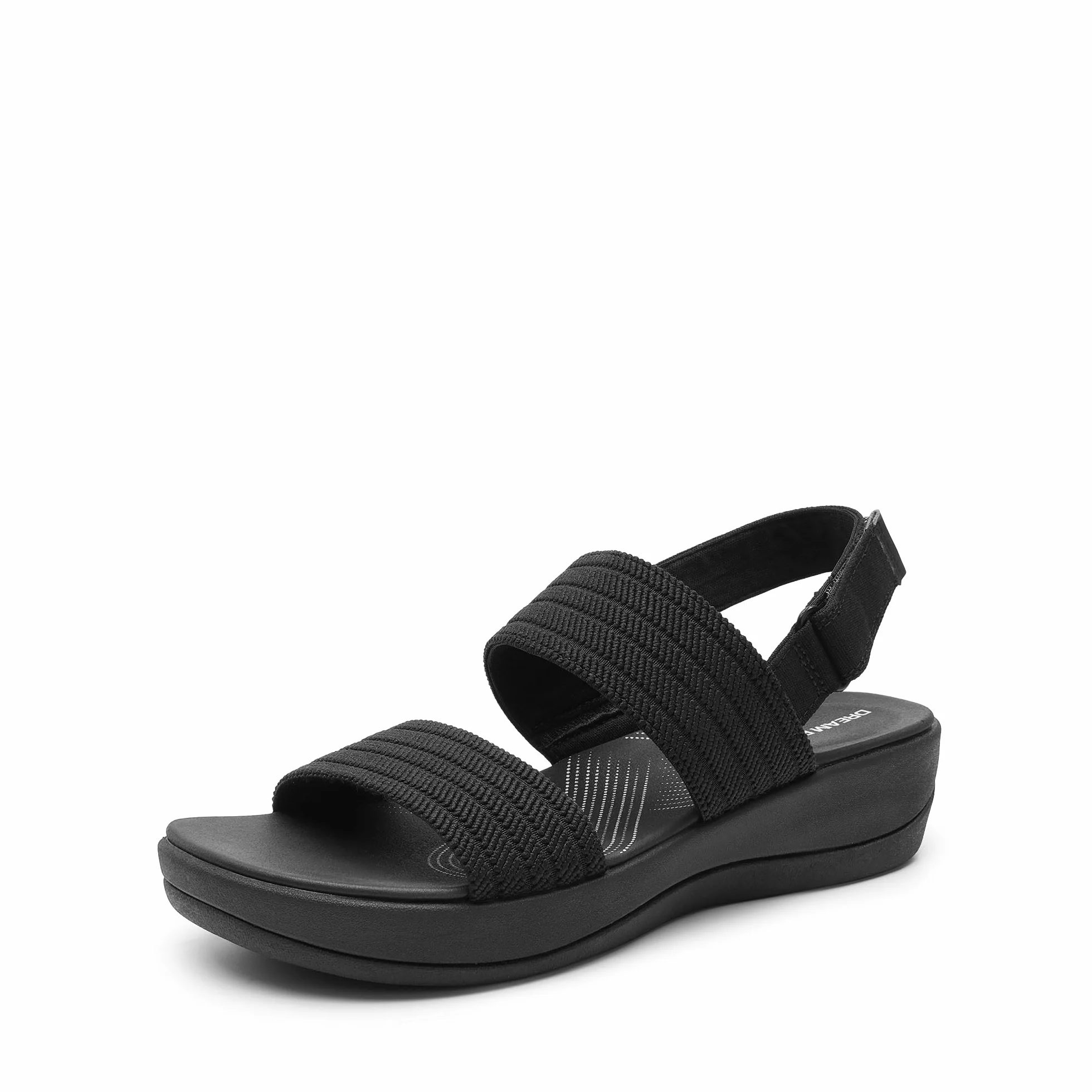 DREAM PAIRS Sandales de Sport pour Femme Confortables d'Été Légères Décontractées DWUMFS2522