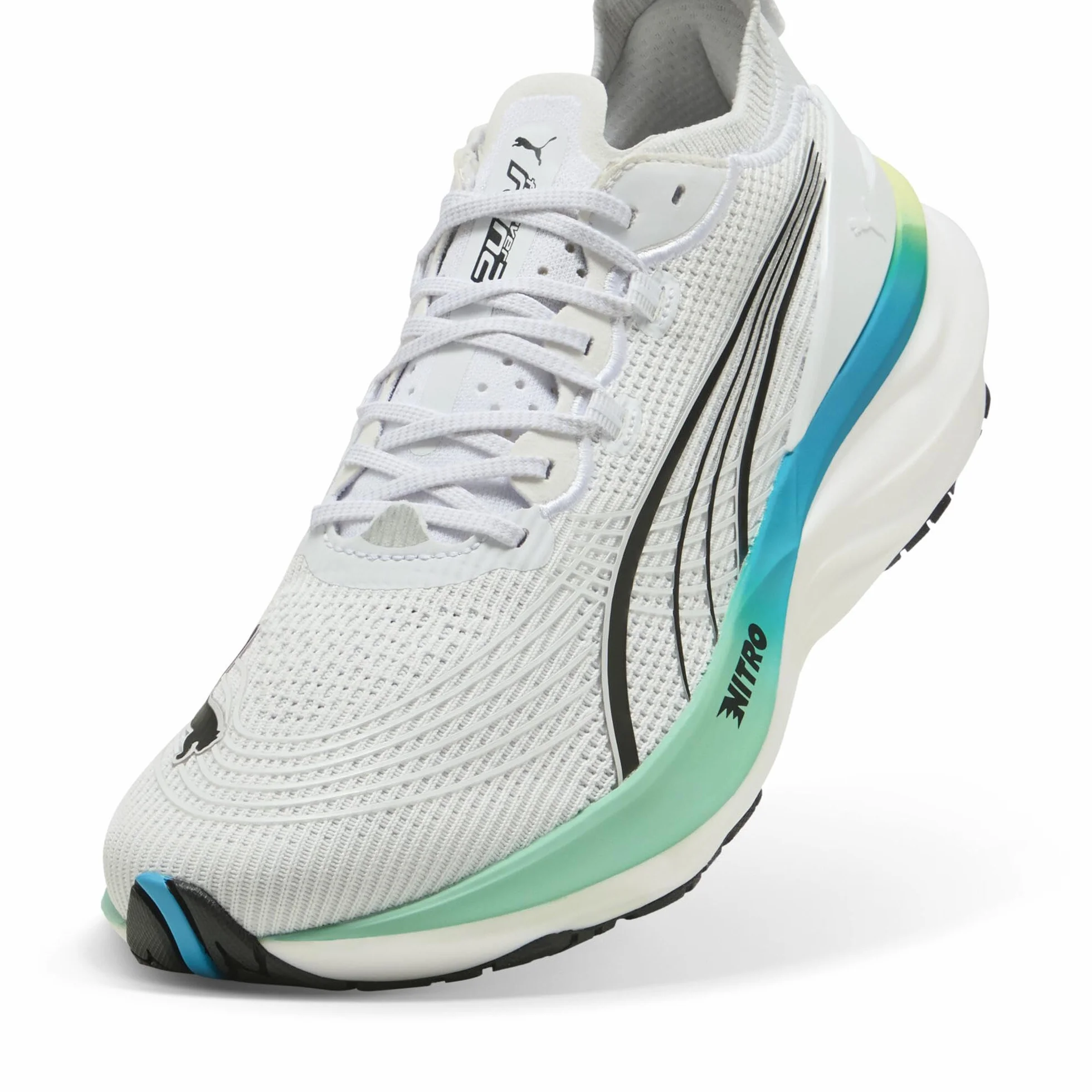 Puma Foreverrun Nitro 2 Chaussures de Running Hommes White-Speed Blue