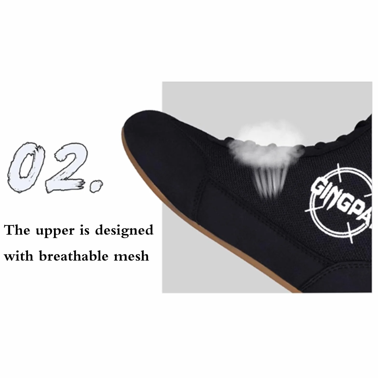 Chaussures De Lutte pour Femmes Homme Antidérapantes Résistantes à l'abrasion Taekwondo Boxe