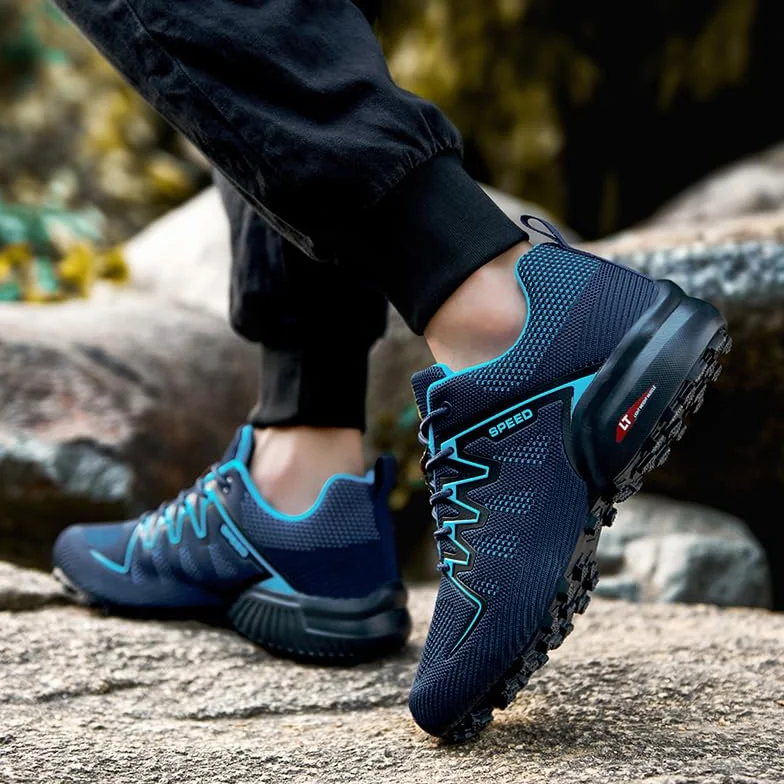 Chaussures de Randonnée Homme Imperméables Antidérapantes Trekking Bottines Plein Air