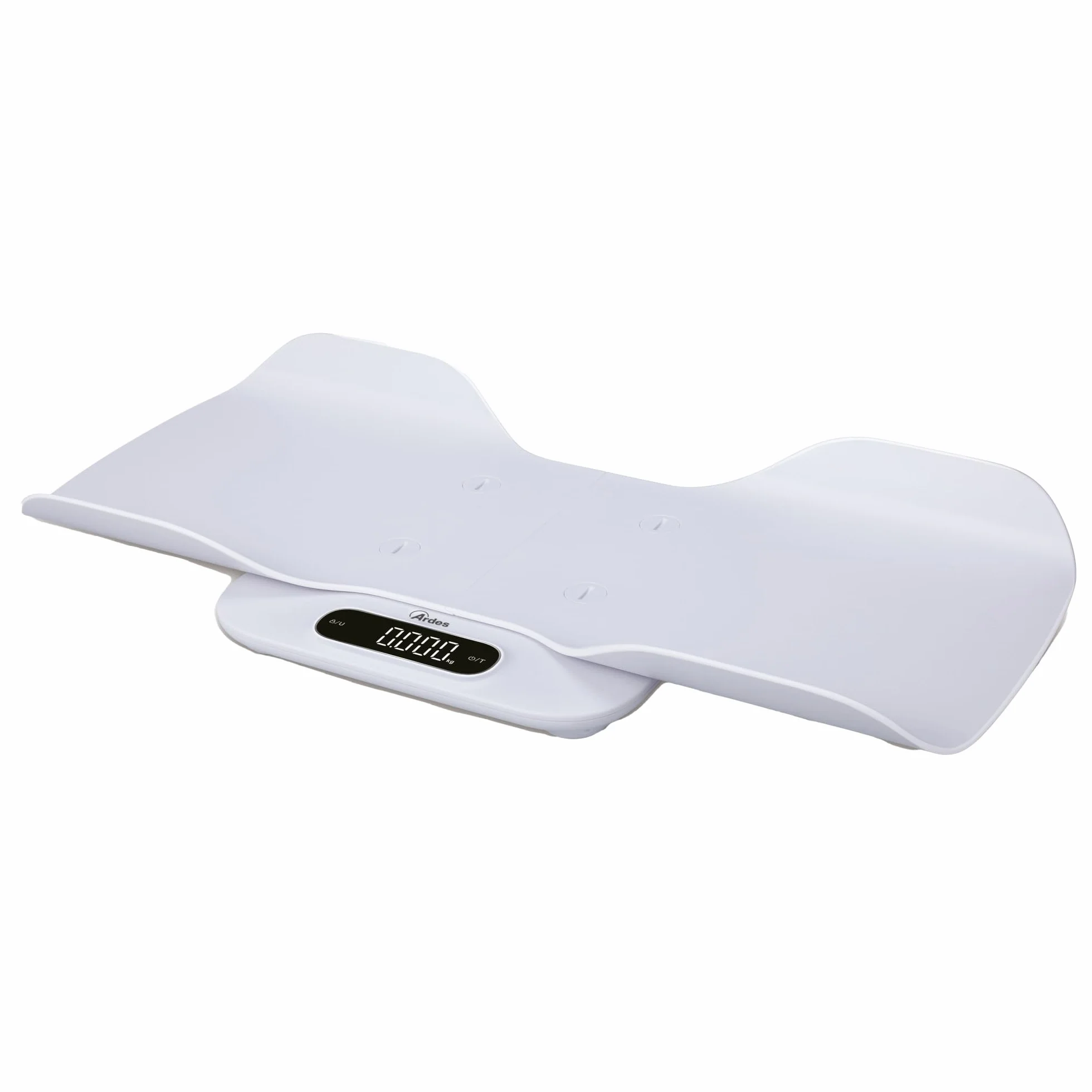 Ardes AR2P223AB Balance Bébé Escalier Multifonctionnel avec Plateau Amovible, Balance Numérique pour Enfants Animaux et Adultes