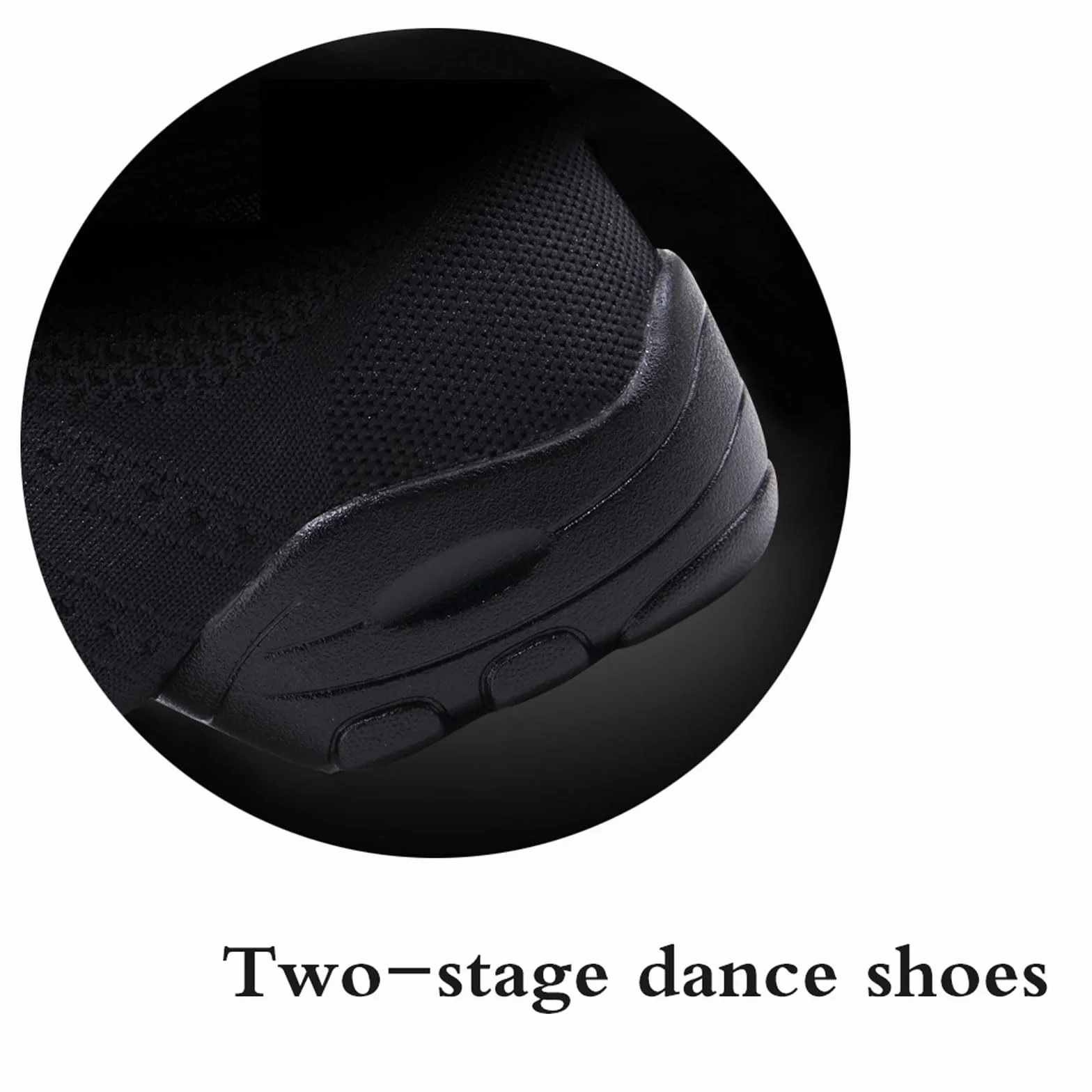 Chaussures de Danse Homme Jazz Latin Semelle Fendue Respirant Poids léger