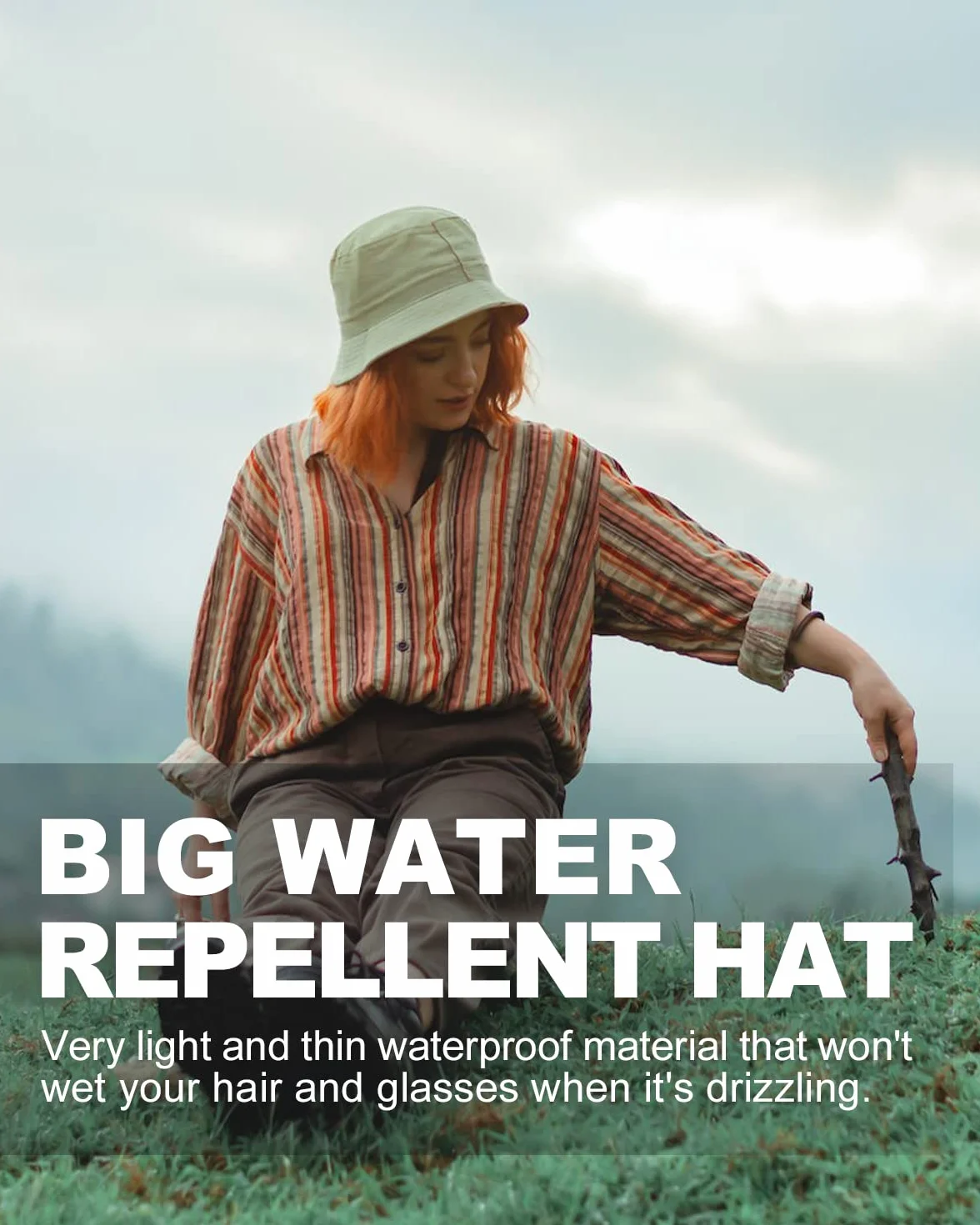 Chapeau de Pêche Oversize UPF 50+ Anti-UV Séchage Rapide Léger
