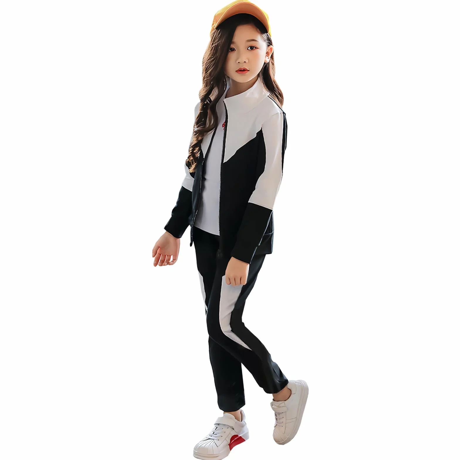 Ensemble de Survêtement Fille Pantalon Jogging Sport Vêtement