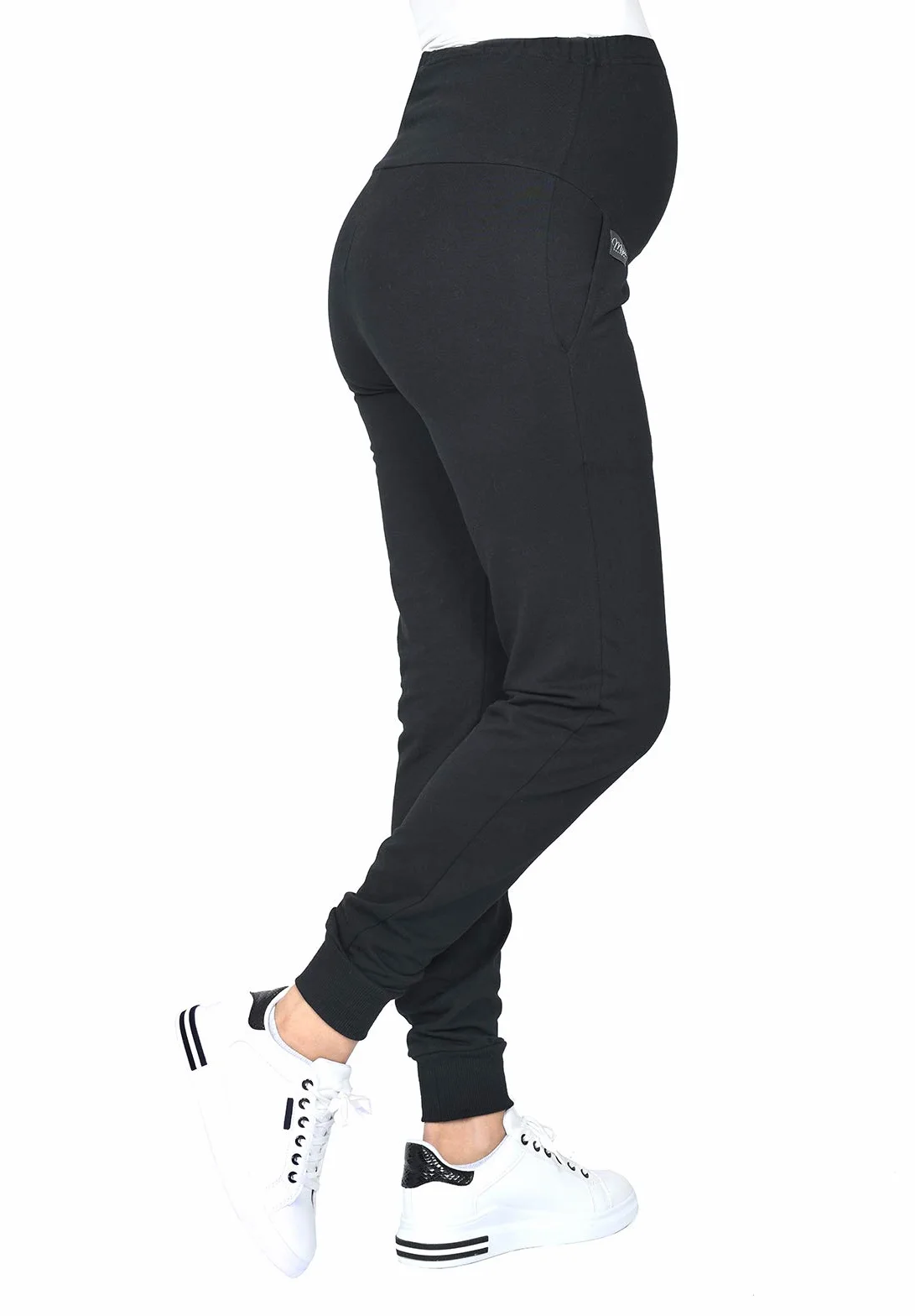 Pantalon de maternité décontracté MijaCulture M003 avec panneau de ventre